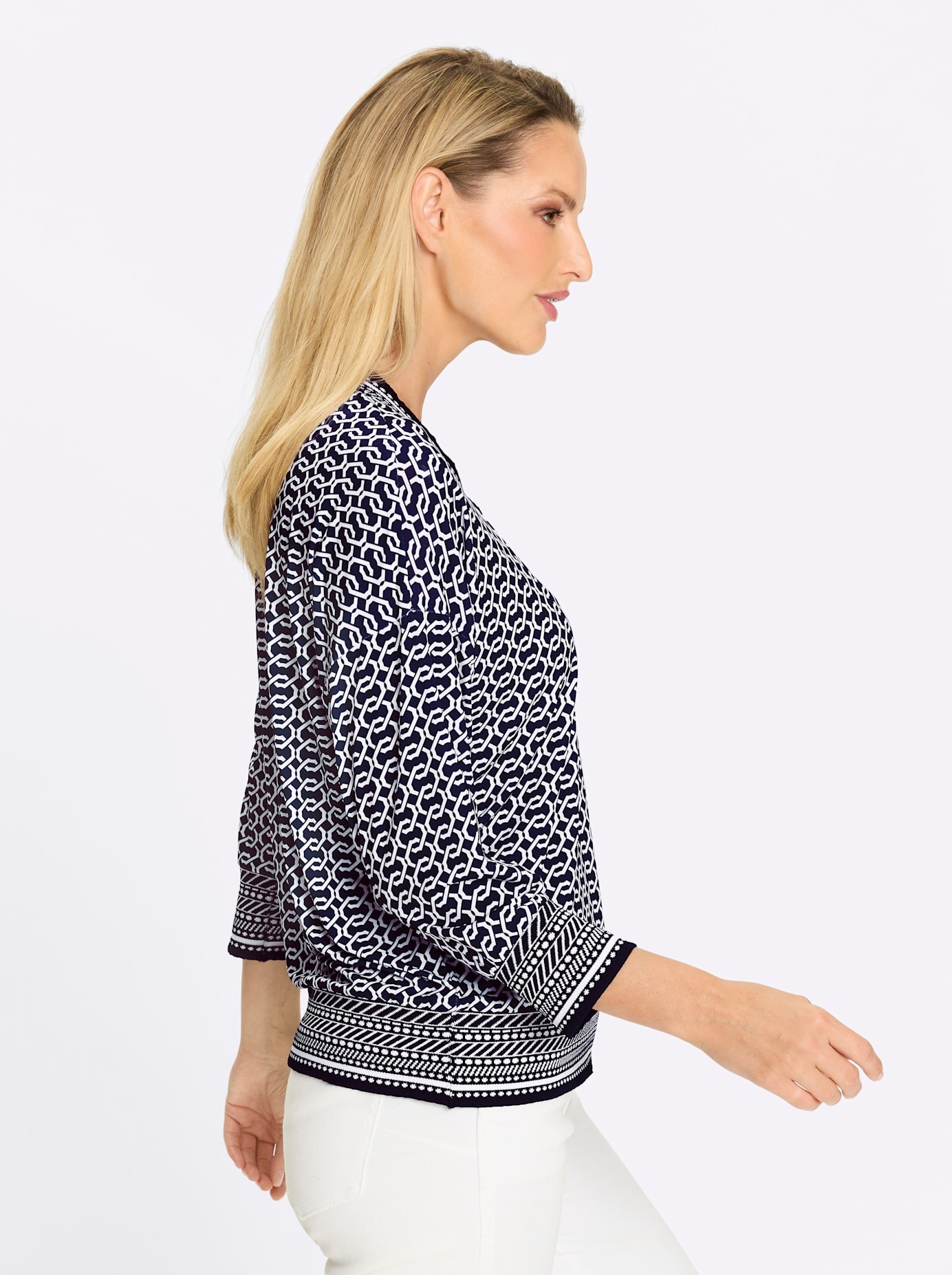 heine 3/4-Arm-Shirt »Druck-Shirt« 1 tlg.