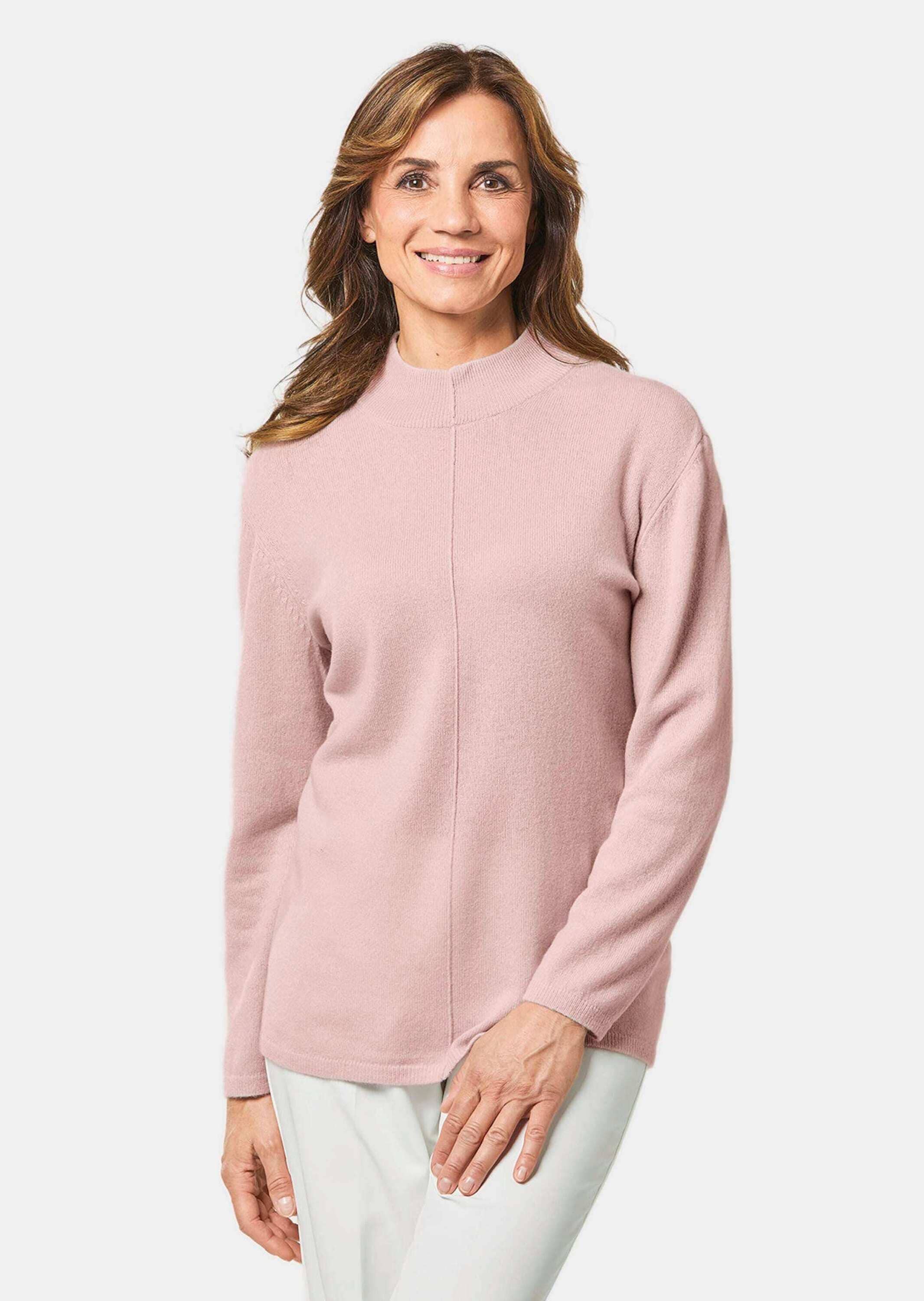 GOLDNER Strickpullover »Kuschelweicher Kaschmirpullover mit Kragen«
