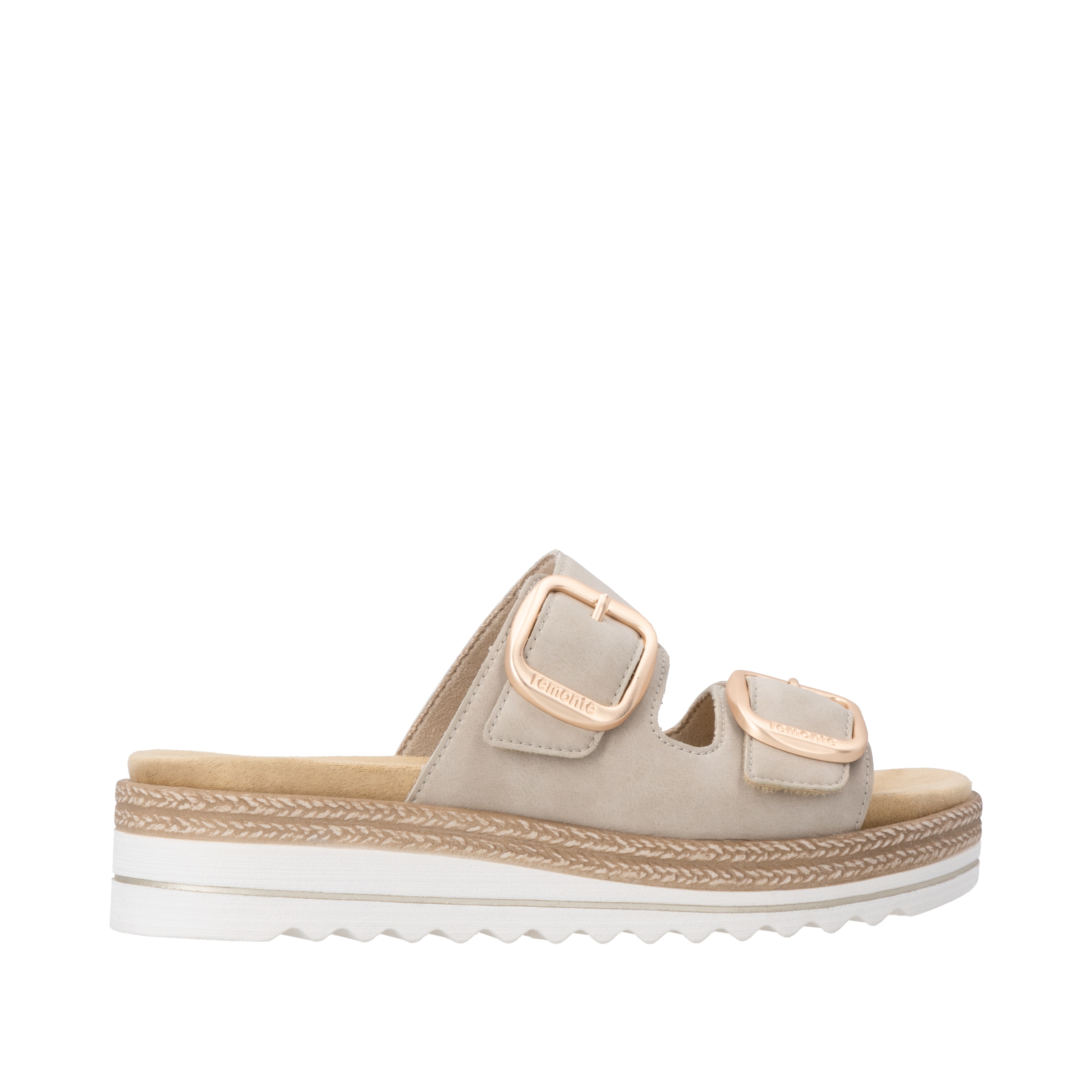 Remonte Pantolette  Hausschuh, Sommerschuh, Klettschuh mit Lite´n Soft-Ausstattung