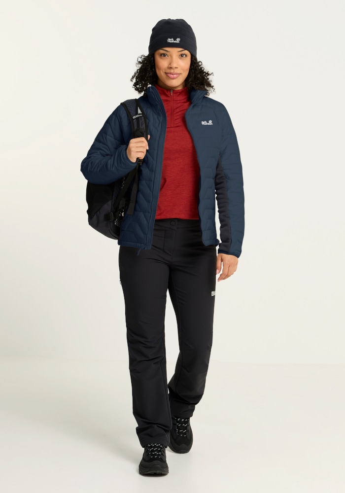 Jack Wolfskin Winterjacke »FLEXTREK INS JKT W« für Erwachsene, warm, wind- und wasserabweisend, gefüttert