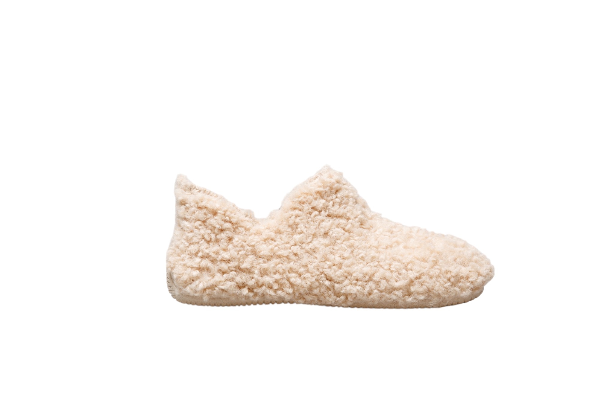 VERBENAS Hausschuh »YOI CURLY«  Hüttenschuh, Homeslipper, Wohlfühlschuh mit Logo-Schriftzug