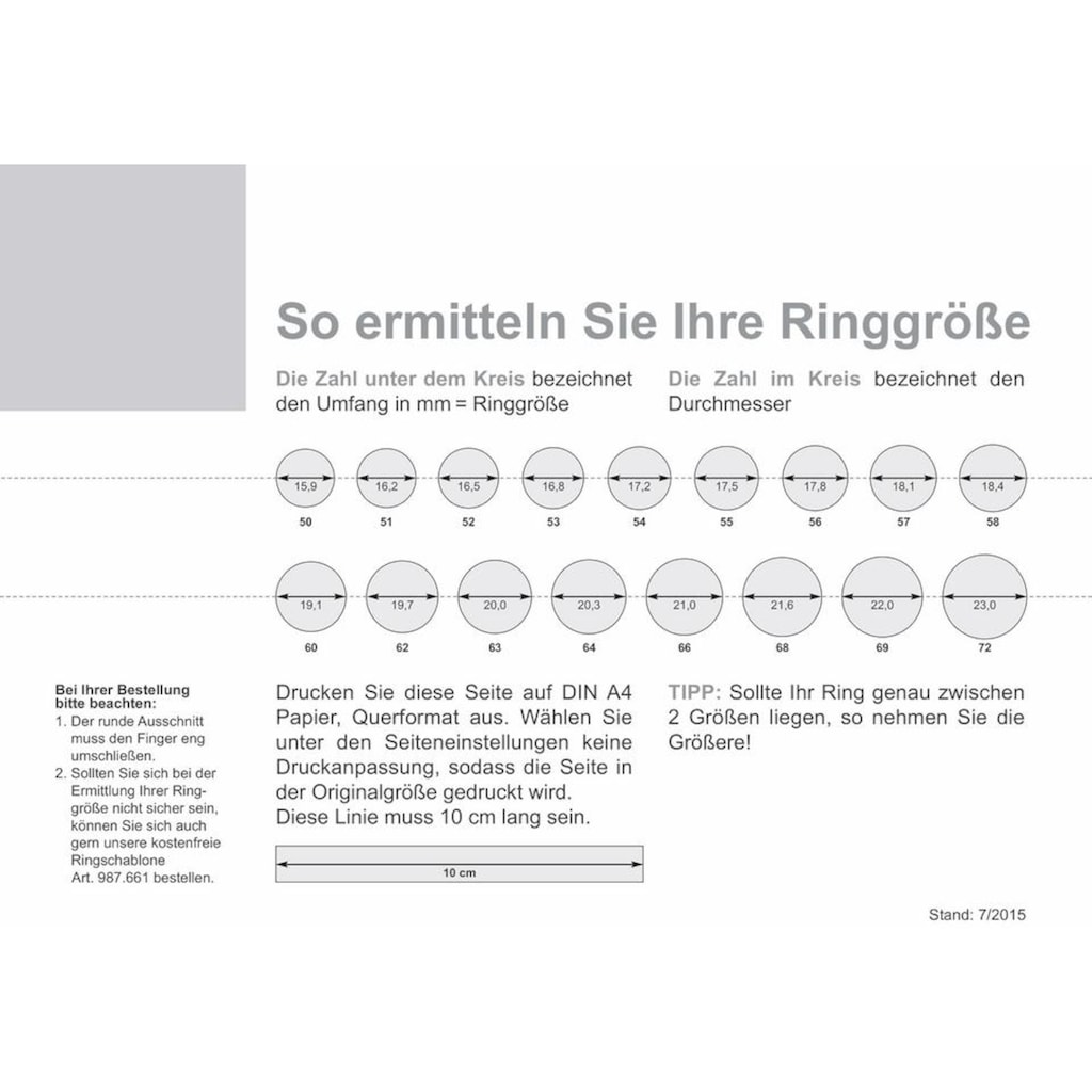 Firetti Fingerring »Schmuck Geschenk Silber 925 Silberring ca. 11,0 mm breit«