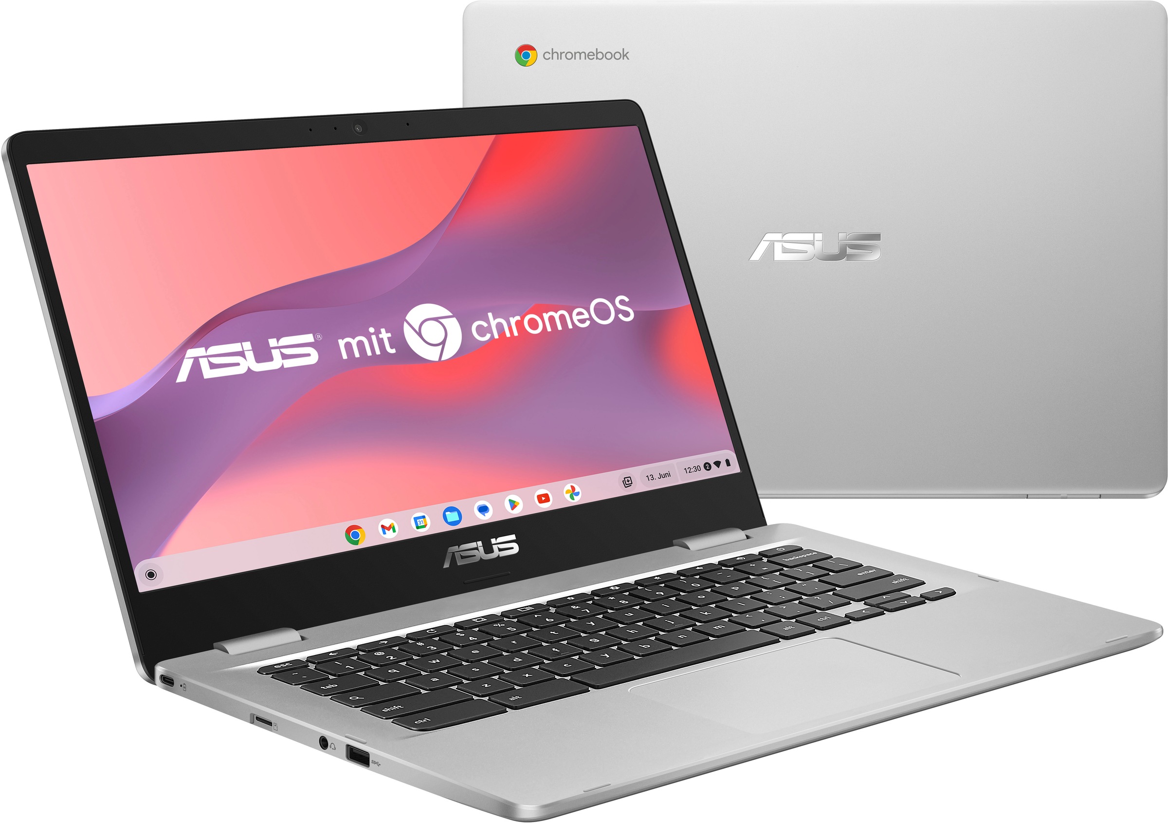 Asus Chromebook »Chromebook C424MA-BV0305«, 35,6 cm, / 14 Zoll, Intel, Celeron, UHD Graphics 600, ChromeOS, Clamshell Laptop