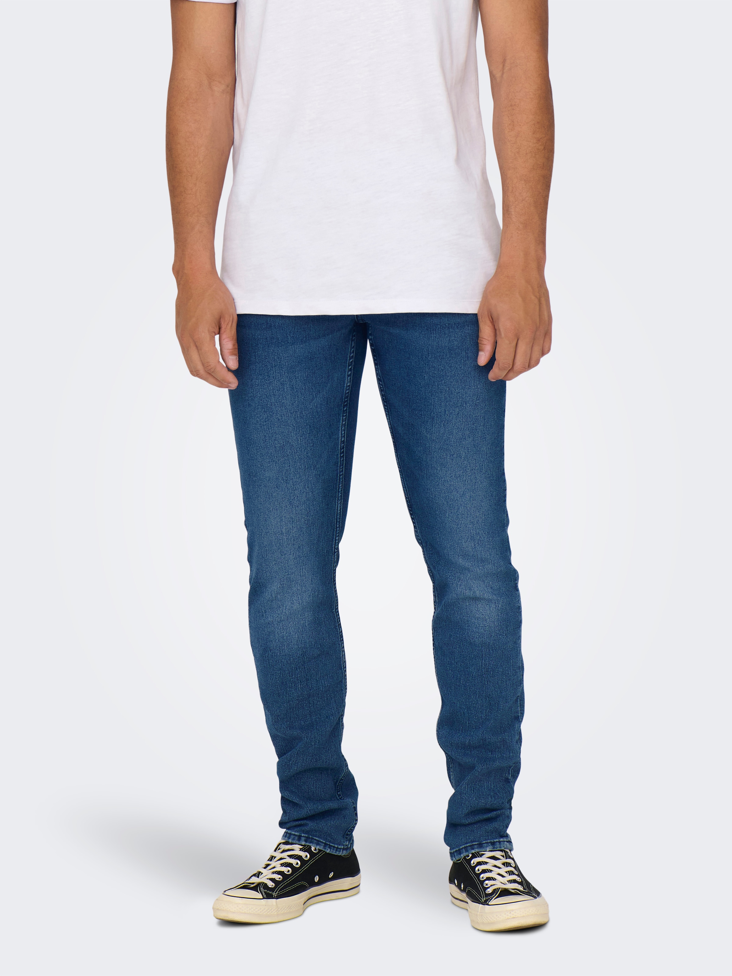 ONLY & SONS Regular-fit-Jeans »ONSWEFT REG 7900 EY BOX JEANS NOOS« Baumwollmischung, regular fit