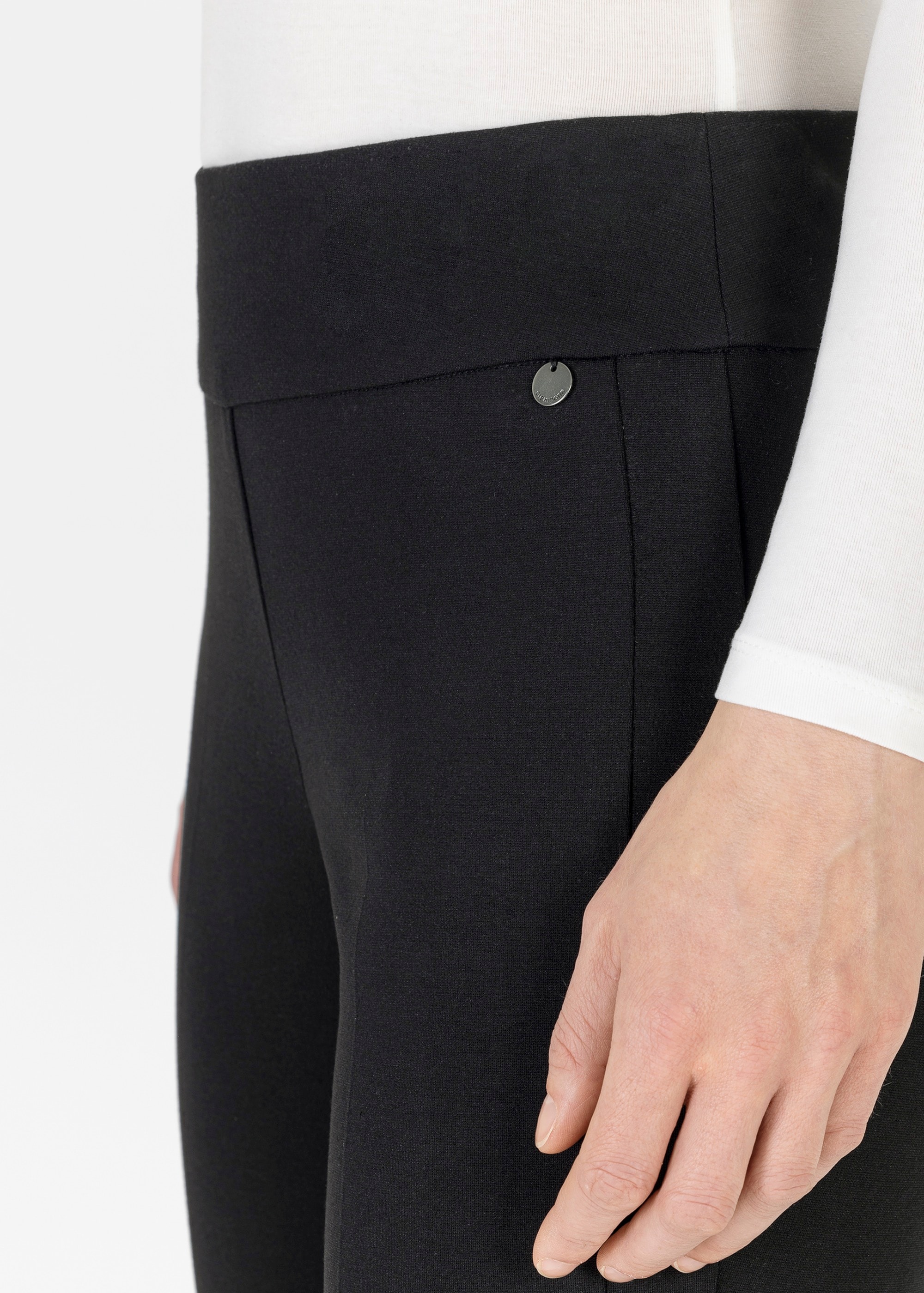 Stehmann 7/8-Hose »Ina«, Straight Fit, mit seitlichen Schlitzen