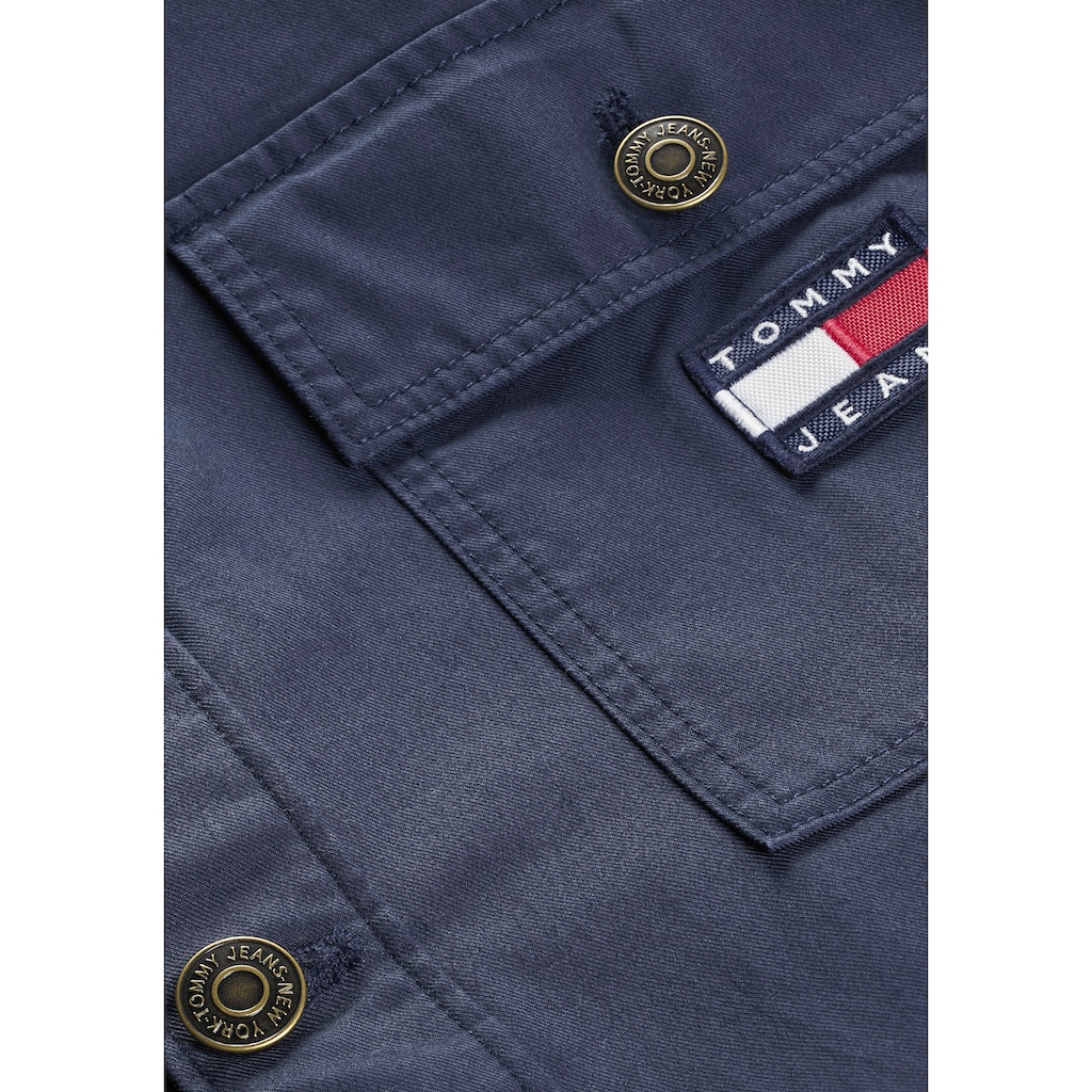 Tommy Jeans Plus Langarmhemd »TJM PLUS CLASSIC SOLID OVERSHIRT«