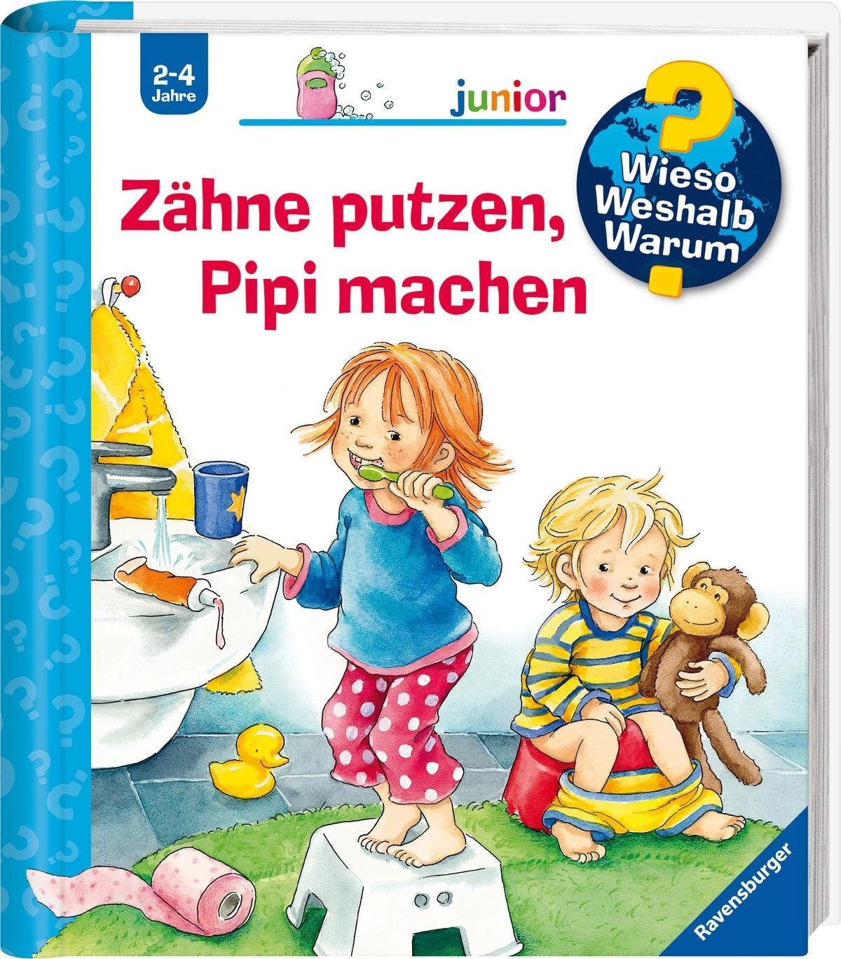 Buch »Zähne putzen, Pipi machen - Wieso? Weshalb? Warum? Junior«, Made in Europe; FSC®...