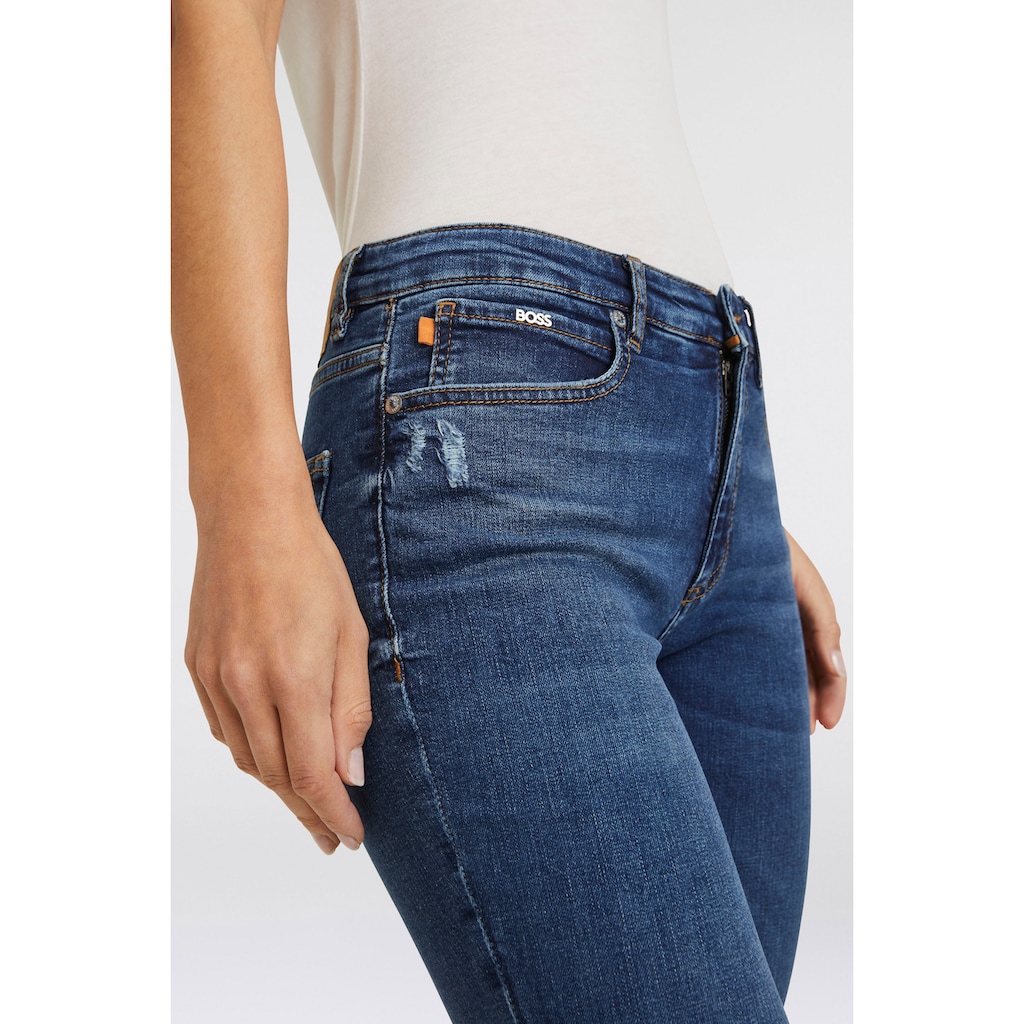 BOSS ORANGE Skinny-fit-Jeans »C_JACKIE MR 3.0 Premium Damenmode«