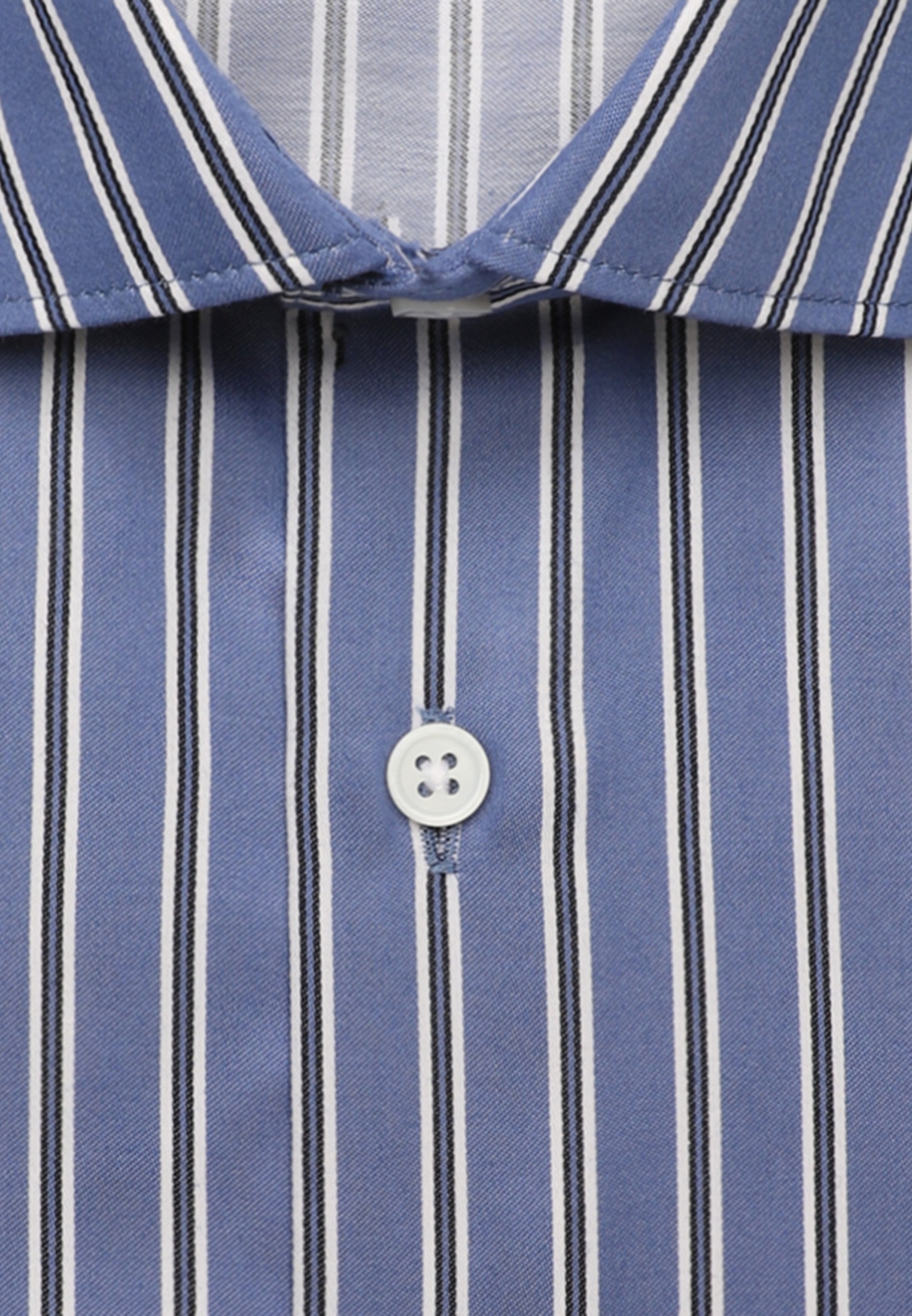 seidensticker Businesshemd »Schwarze Rose« Slim 1/1 Kentkragen Gestreift