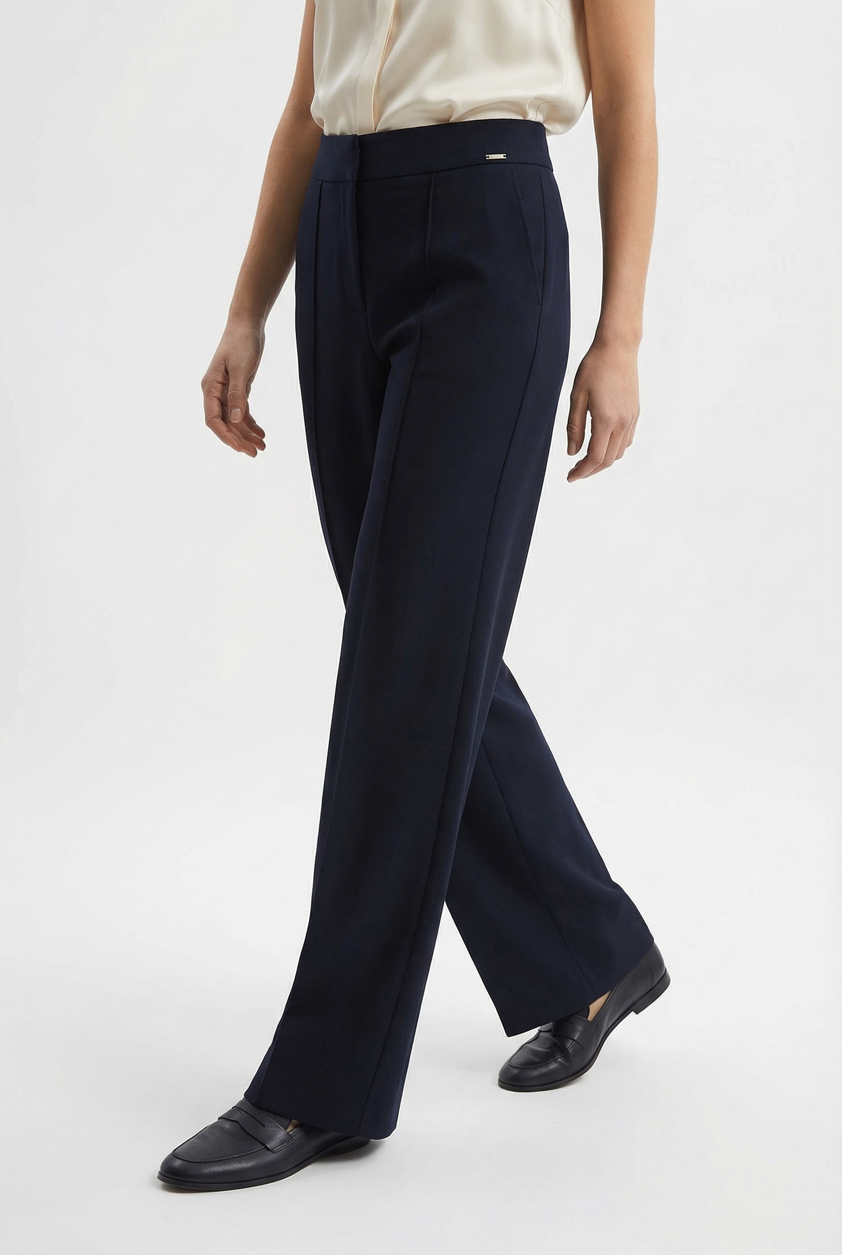 Cinque Marlene-Hose »CISILASSO«  elastischer Bund, hohe Leibhöhe, weites Bein