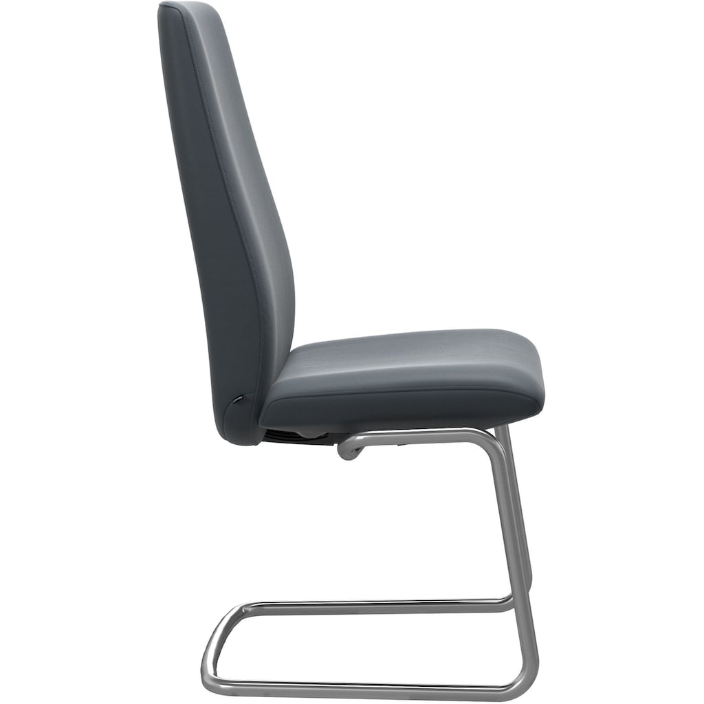 Stressless® Polsterstuhl »Laurel«, Leder BATICK, High Back, Größe L, mit Beinen aus Stahl in Chrom matt