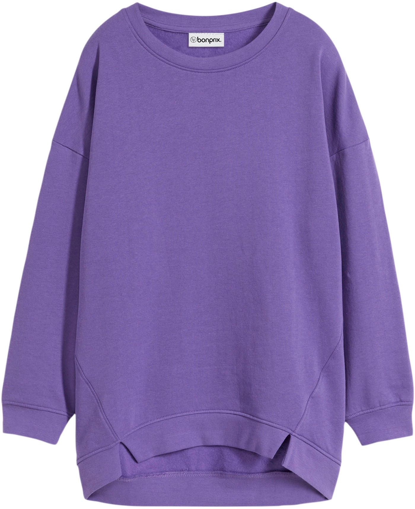bonprix Sweatshirt »Oversize-Sweatshirt«, lässig geschnittene Passform, Oversize-Fit, mit Rundhalsform

