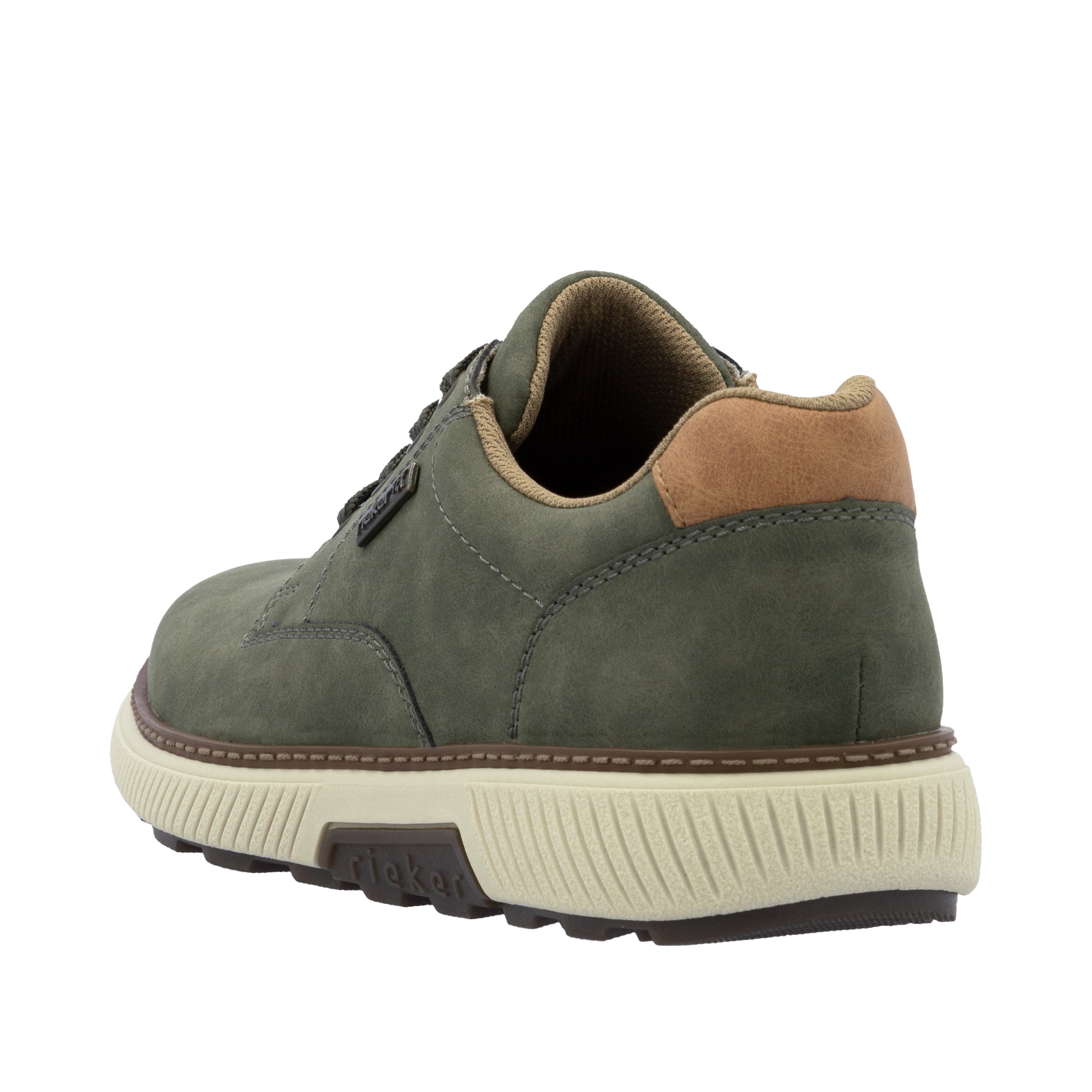 Rieker Sneaker  Halbschuh, Schnürschuh, Casual Sneaker mit weichem Schaftrand, TEX