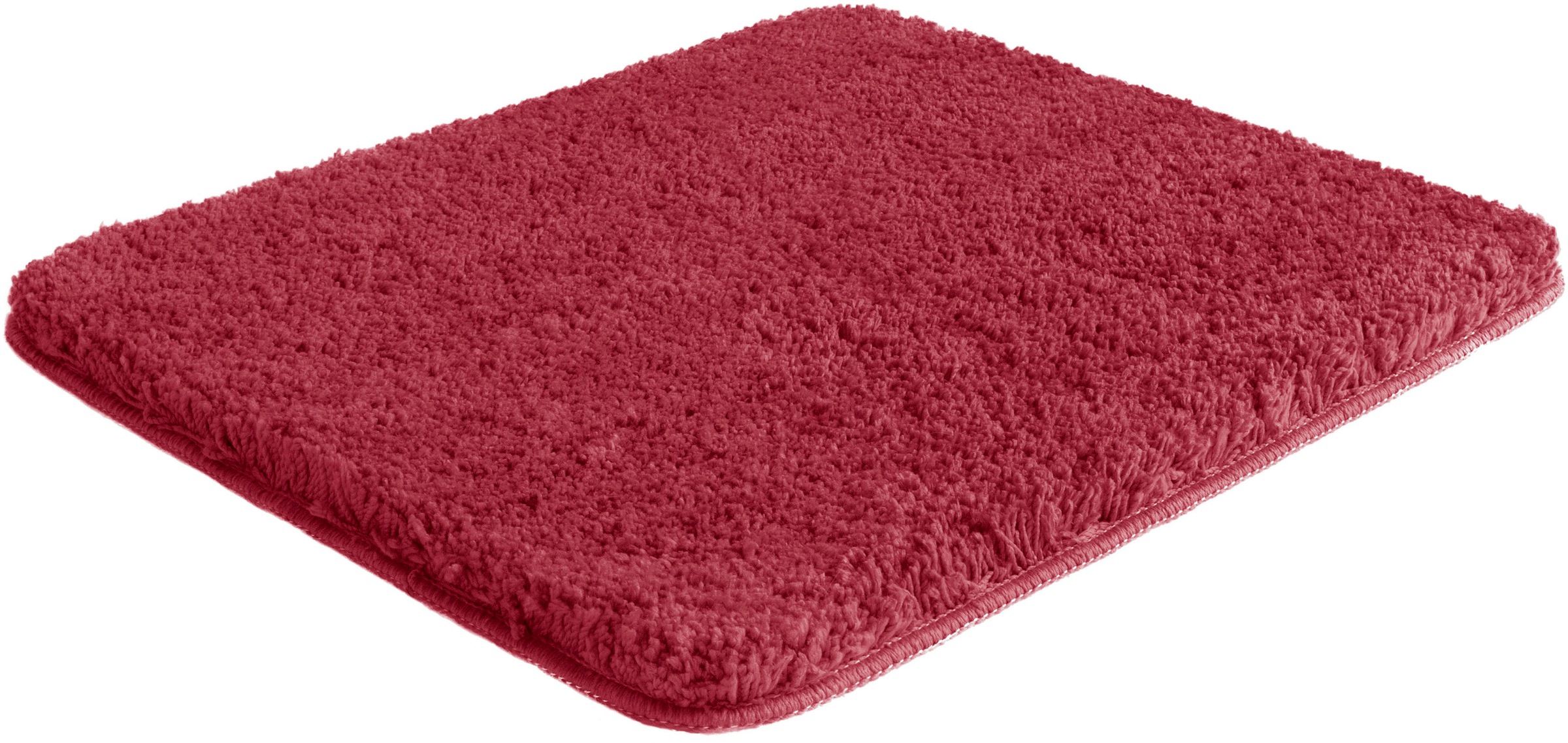 my home Badematte »Sanremo, Badvorleger, Badezimmer Teppich, sehr weich«, rutschhemmend beschichtet, fußbodenheizungsgeeignet-schnell trocknend, Badteppich, unifarben, rechteckig, rund & als 3-tlg. Set erhältlich