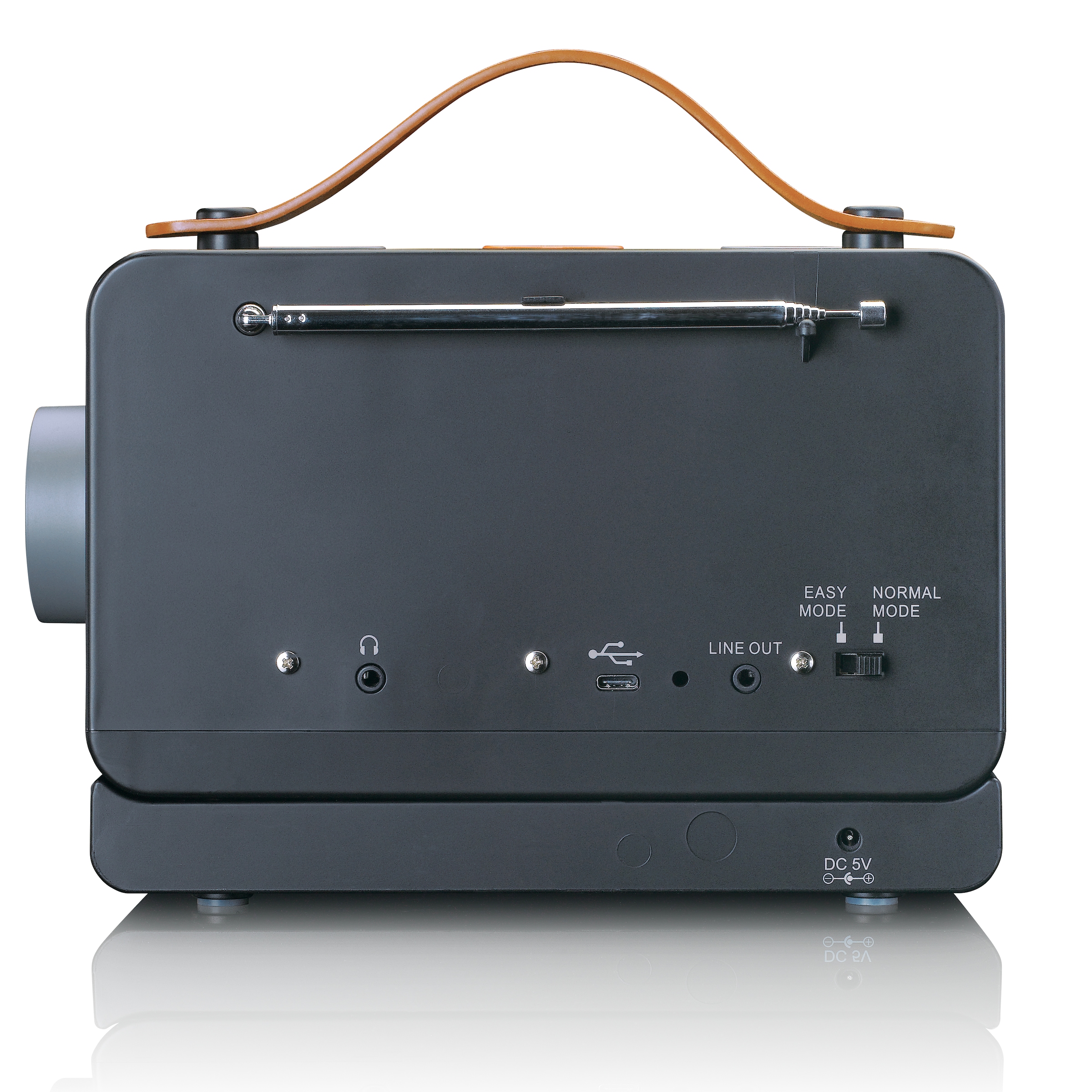 Lenco Digitalradio (DAB+) »PDR-065BK«, (Digitalradio (DAB+)-FM-Tuner mit RDS 4 W)