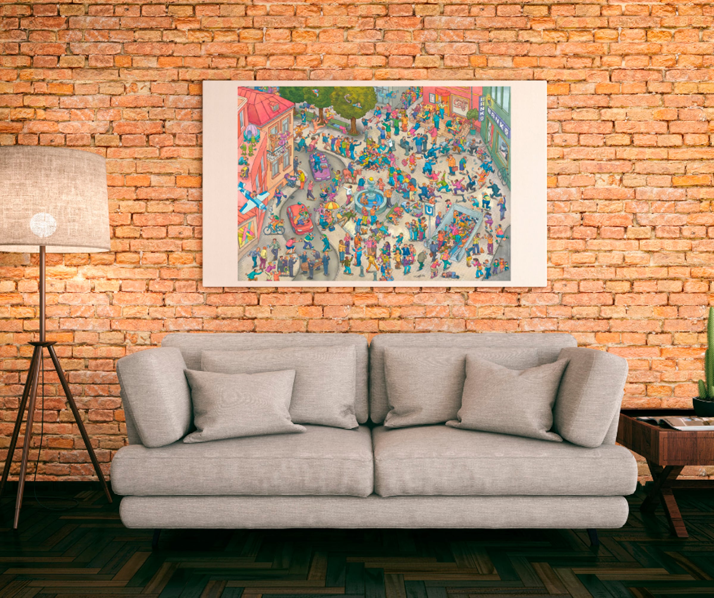 HEYE Puzzle »Mobile Zombies« Made in Europe