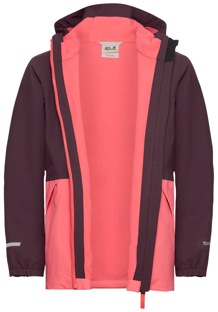 Jack Wolfskin Winterjacke »SNOW DAYS JKT KIDS«, mit Kapuze