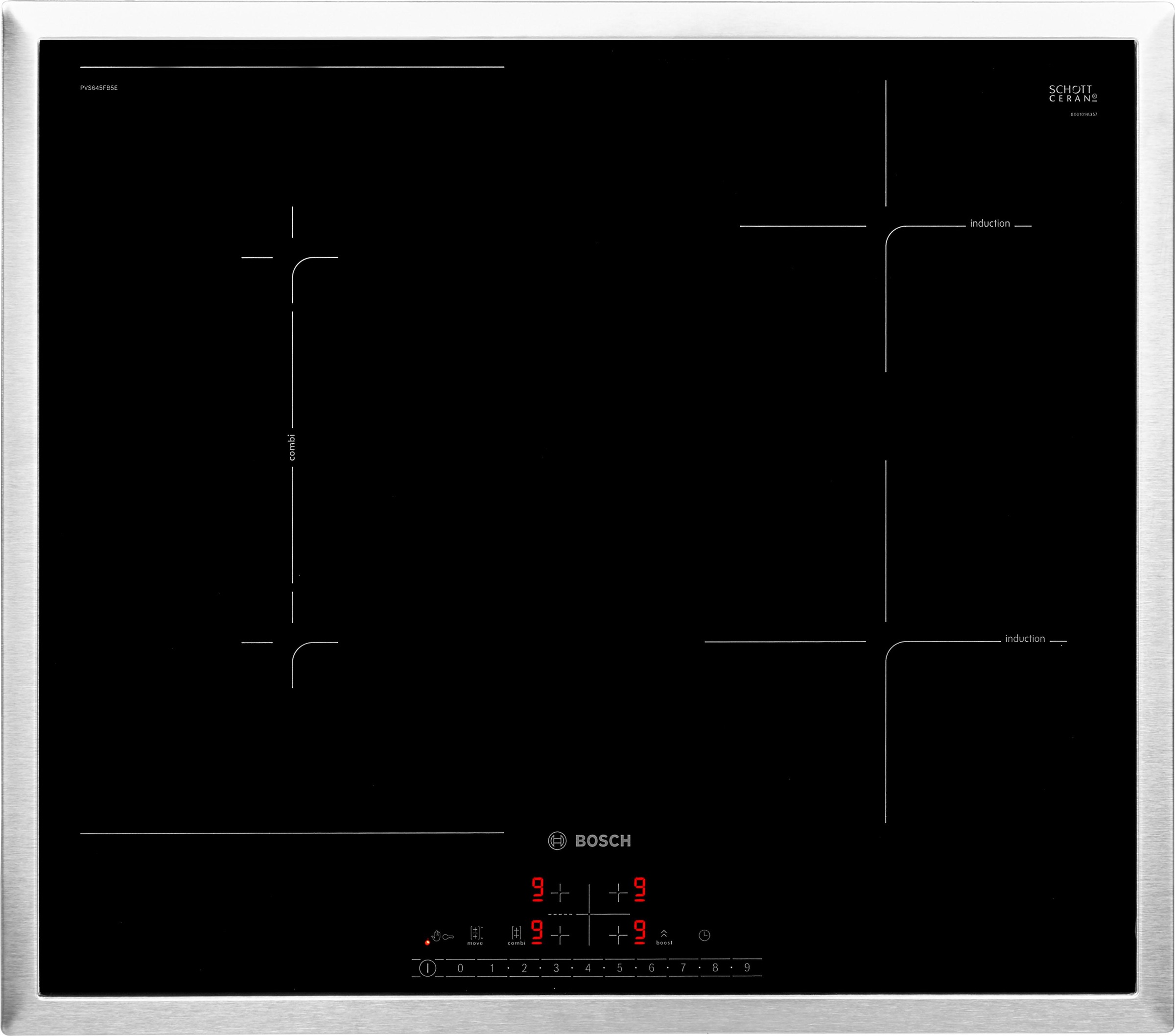 BOSCH Induktions-Kochfeld von SCHOTT CERAN® »PVS645FB5E«, PVS645FB5E