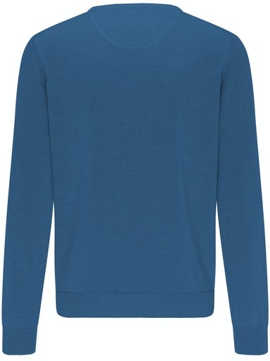 FYNCH-HATTON Strickpullover »FYNCH-HATTON Langarmpullover«, (1 tlg.), mit Logostickerei