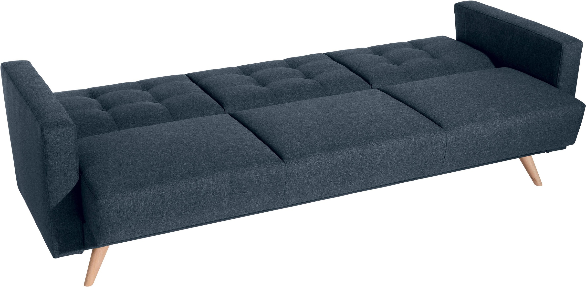 Max Winzer® 3-Sitzer »Julius«, Schlafsofa, inklusive Bettfunktion & Bettkasten, Breite 224 cm