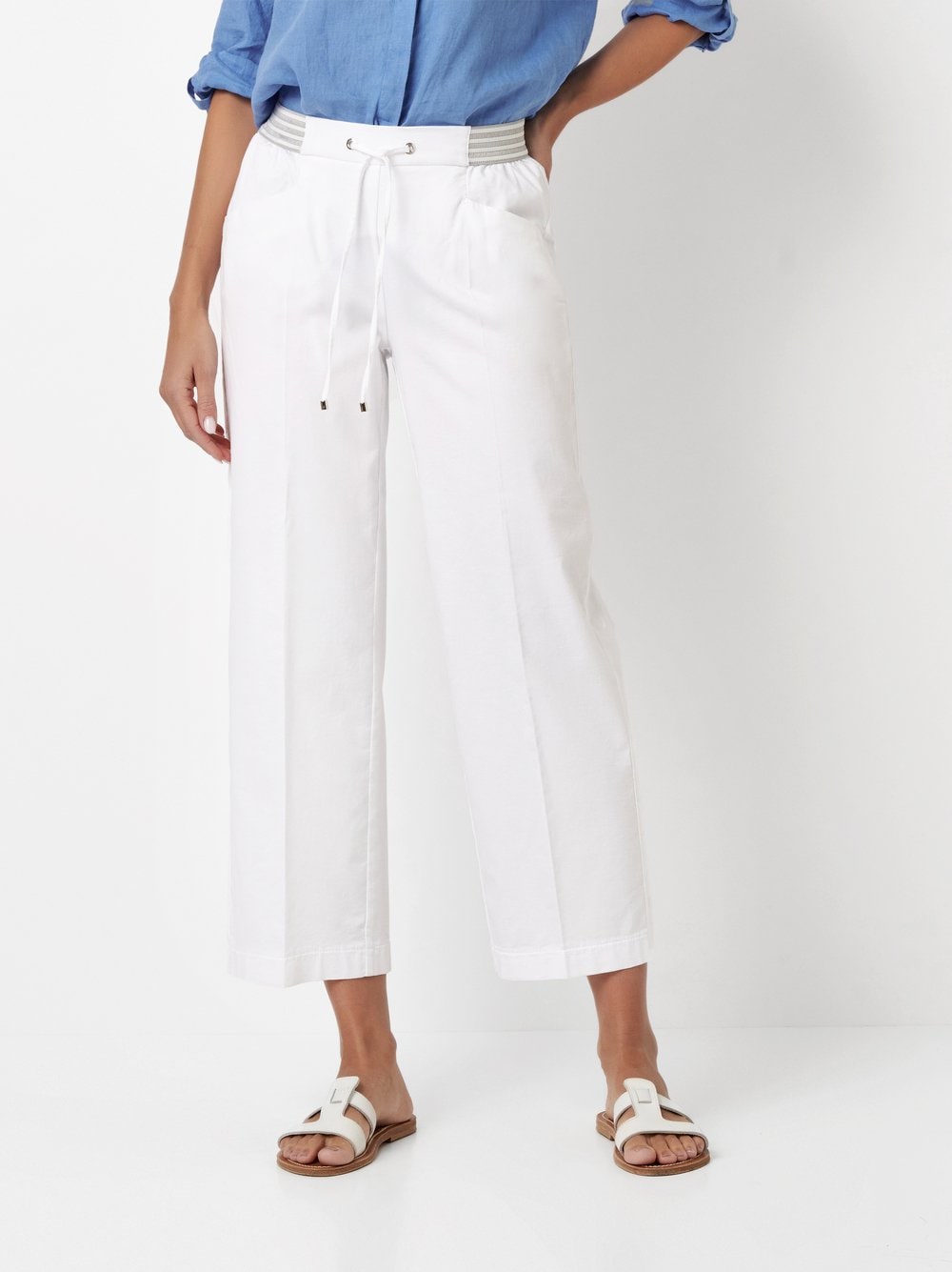 TONI 7/8-Hose »Sue Wide 7/8«  aus sommerlich leichtem Baumwollmix, mit Dehnbund