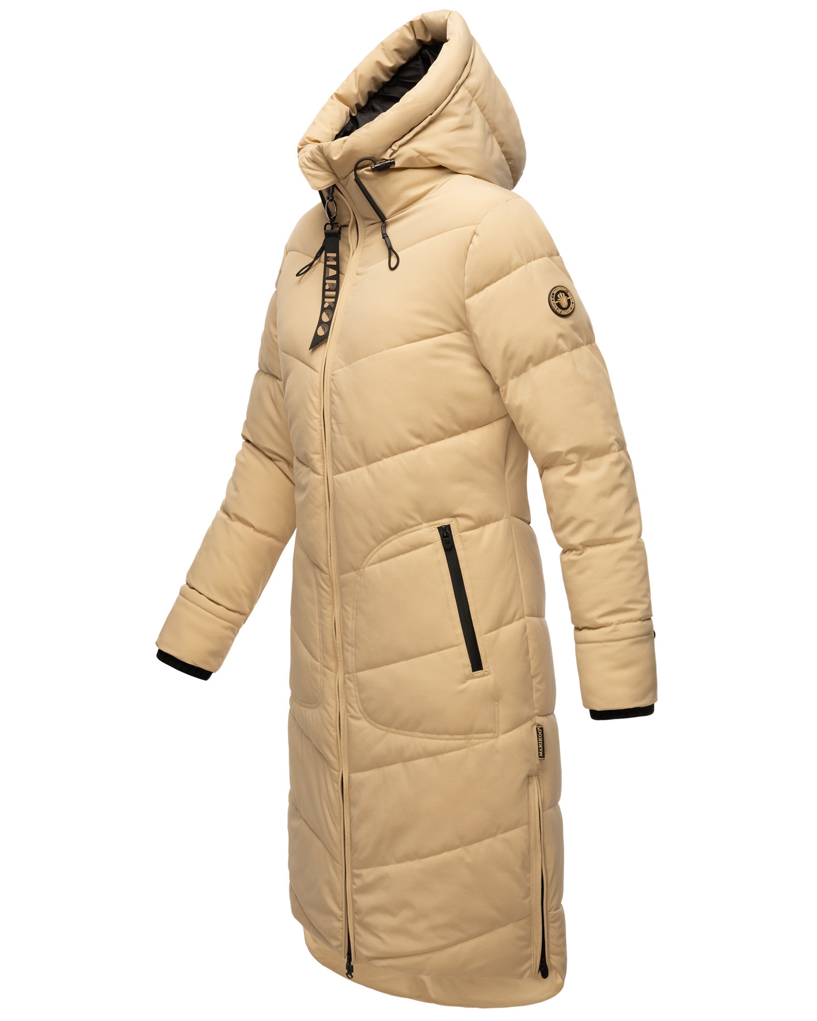 Marikoo Winterjacke »Marikoo Benikoo Damen lange Winterjacke B949«