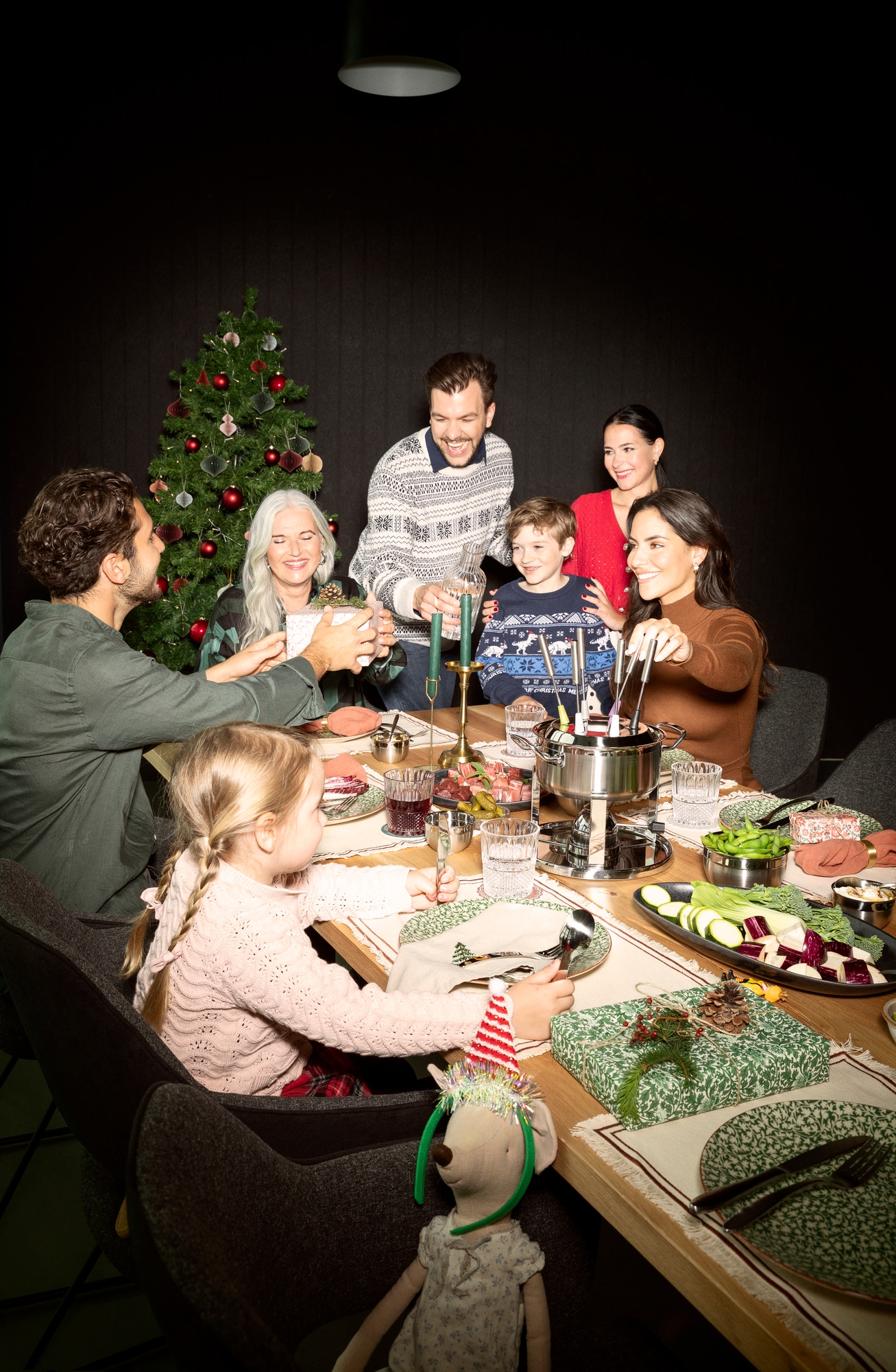 RÖSLE Fondue »Fondue-Set mit Gasbrenner« für 6 Personen