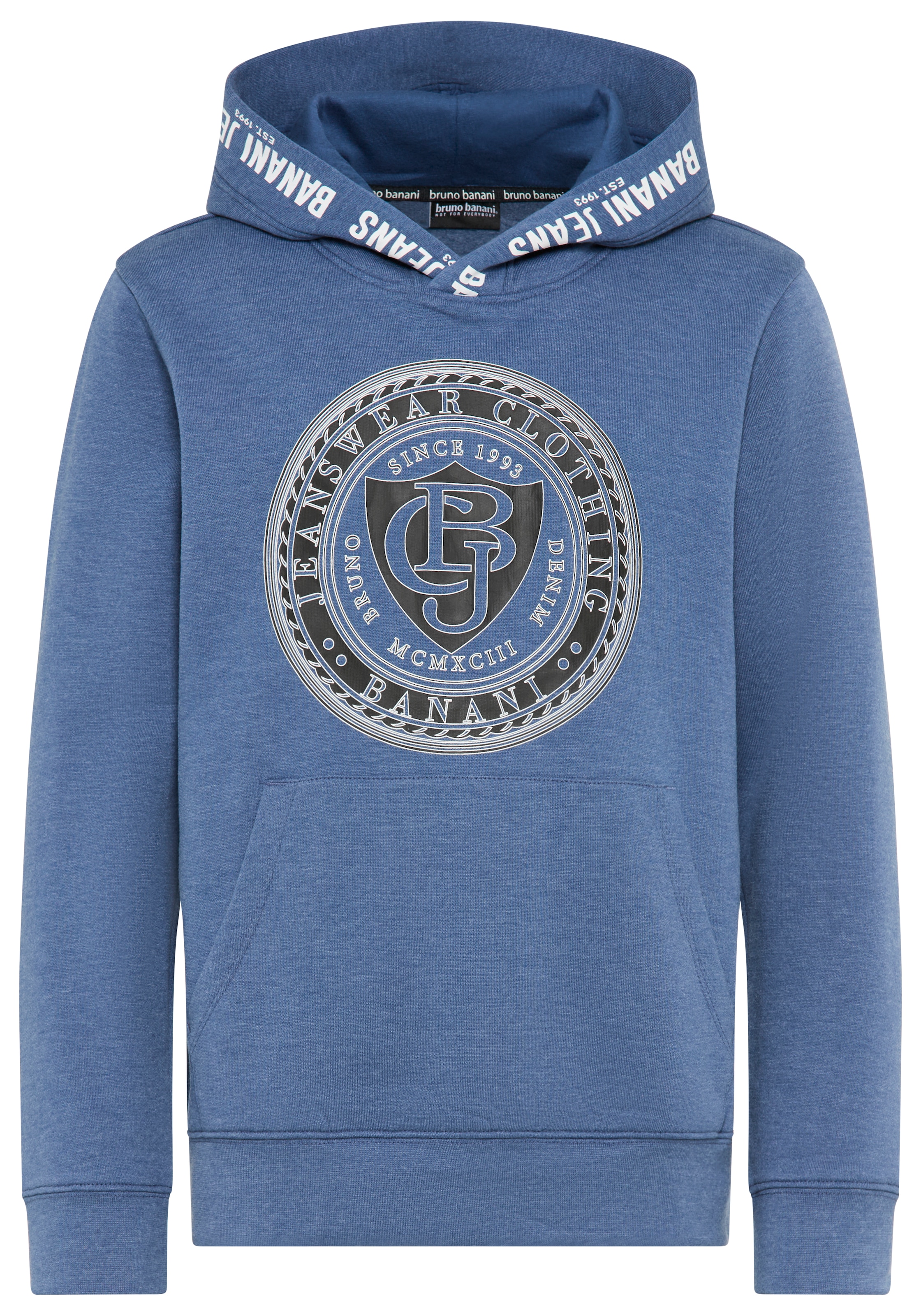 Bruno Banani Kapuzensweatshirt »Hoodie mit Drucken« NEU: BRUNO BANANI für TEENS! Hoodie mit Logo-Drucken