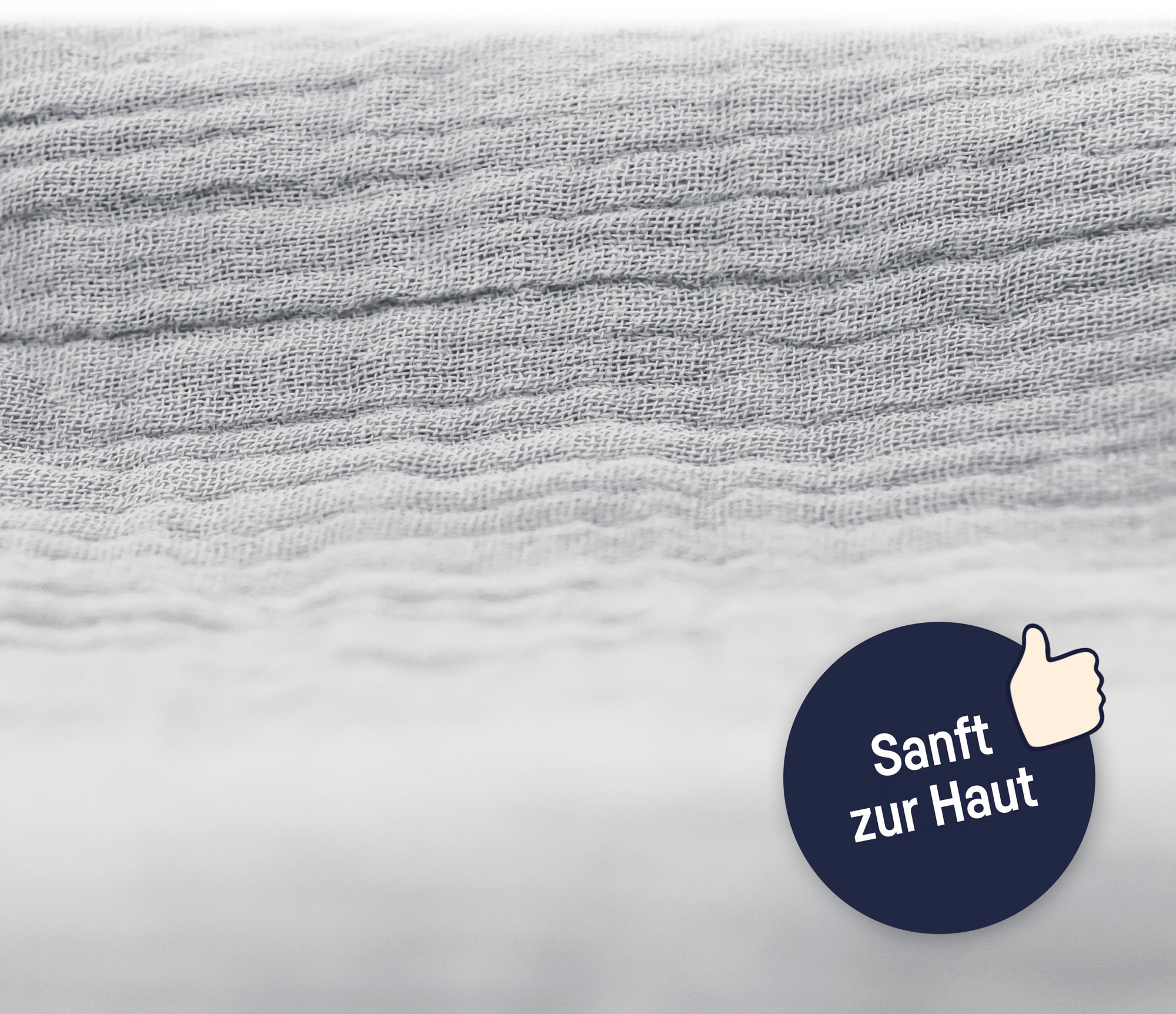 Julius Zöllner Nestchenschlange »Musselin, grau«, Made in Germany