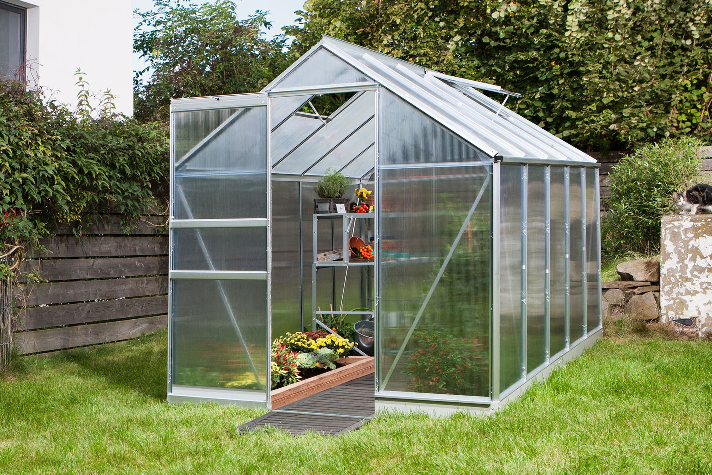 Vitavia Gewächshaus »Apollo 6200«, (Spar-Set) kaufen