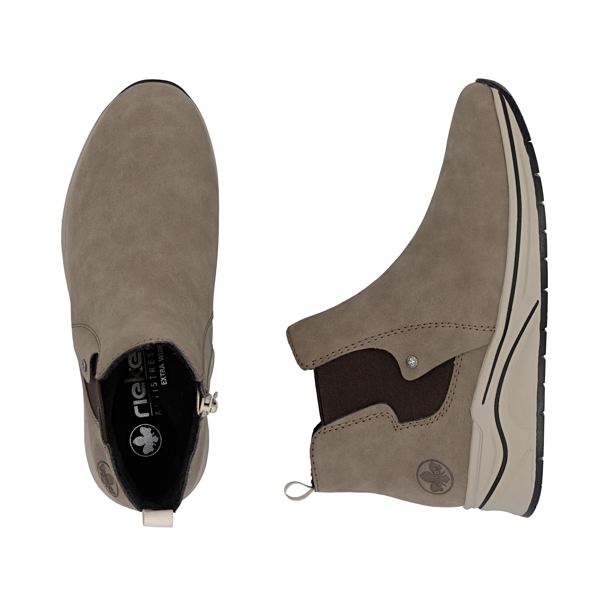 Rieker Chelseaboots  Boots, Stiefelette, High Top Sneaker, Keilboots mit Stretcheinsatz