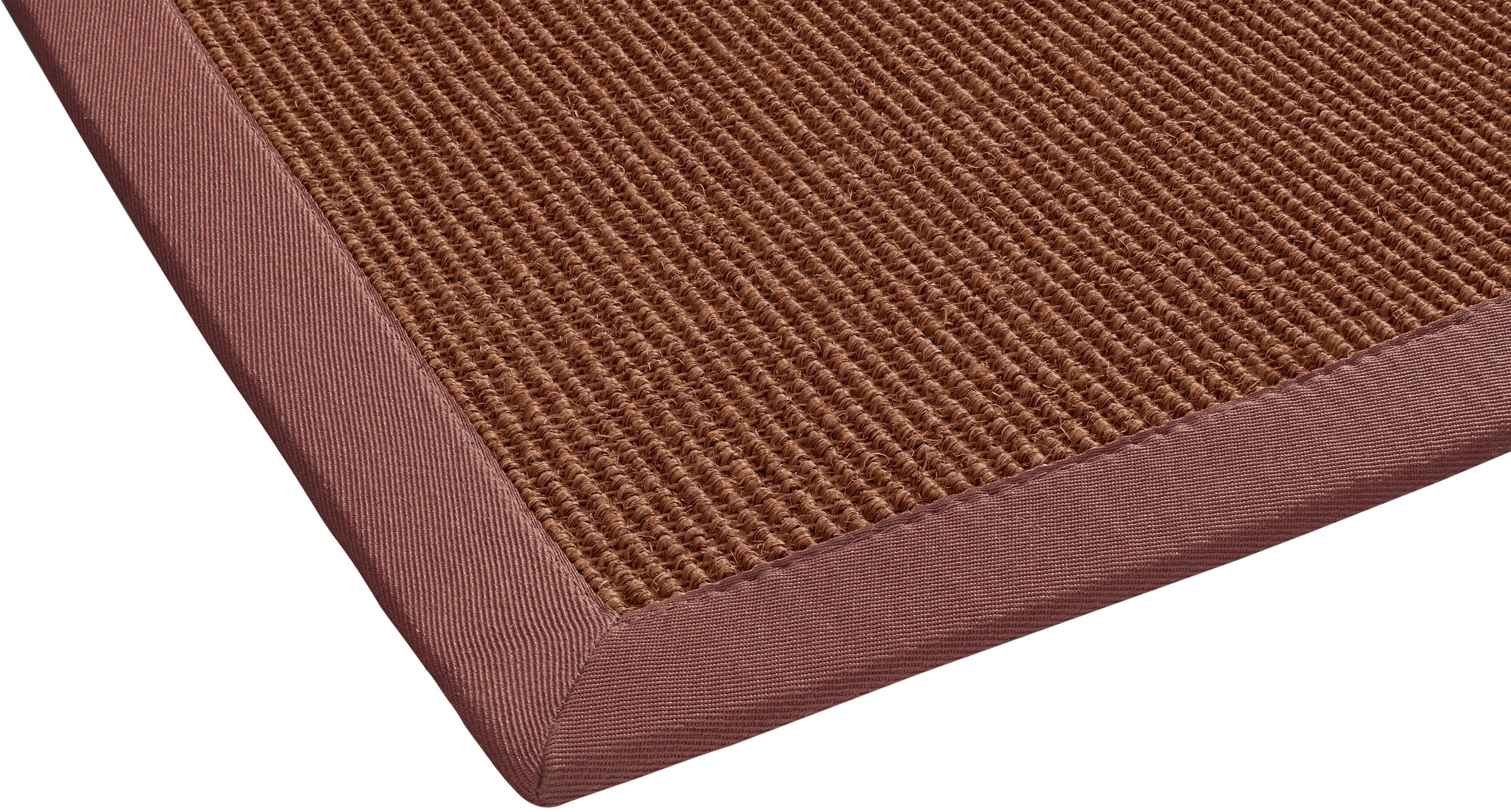 Dekowe Sisalteppich »Mara S2 mit Bordüre«, rechteckig, 5 mm Höhe, Flachgewebe, Material: 100% Sisal, Wohnzimmer