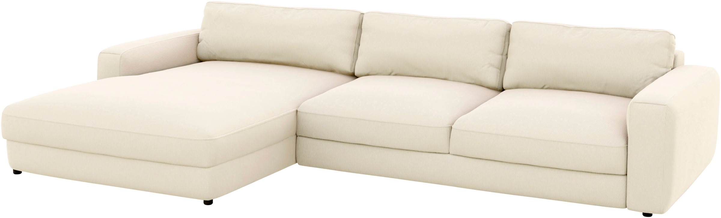 Places of Style Ecksofa »Bloomfield, bequem und elegant, L-Form«, wahlweise mit Bettfunktion und Bettkasten