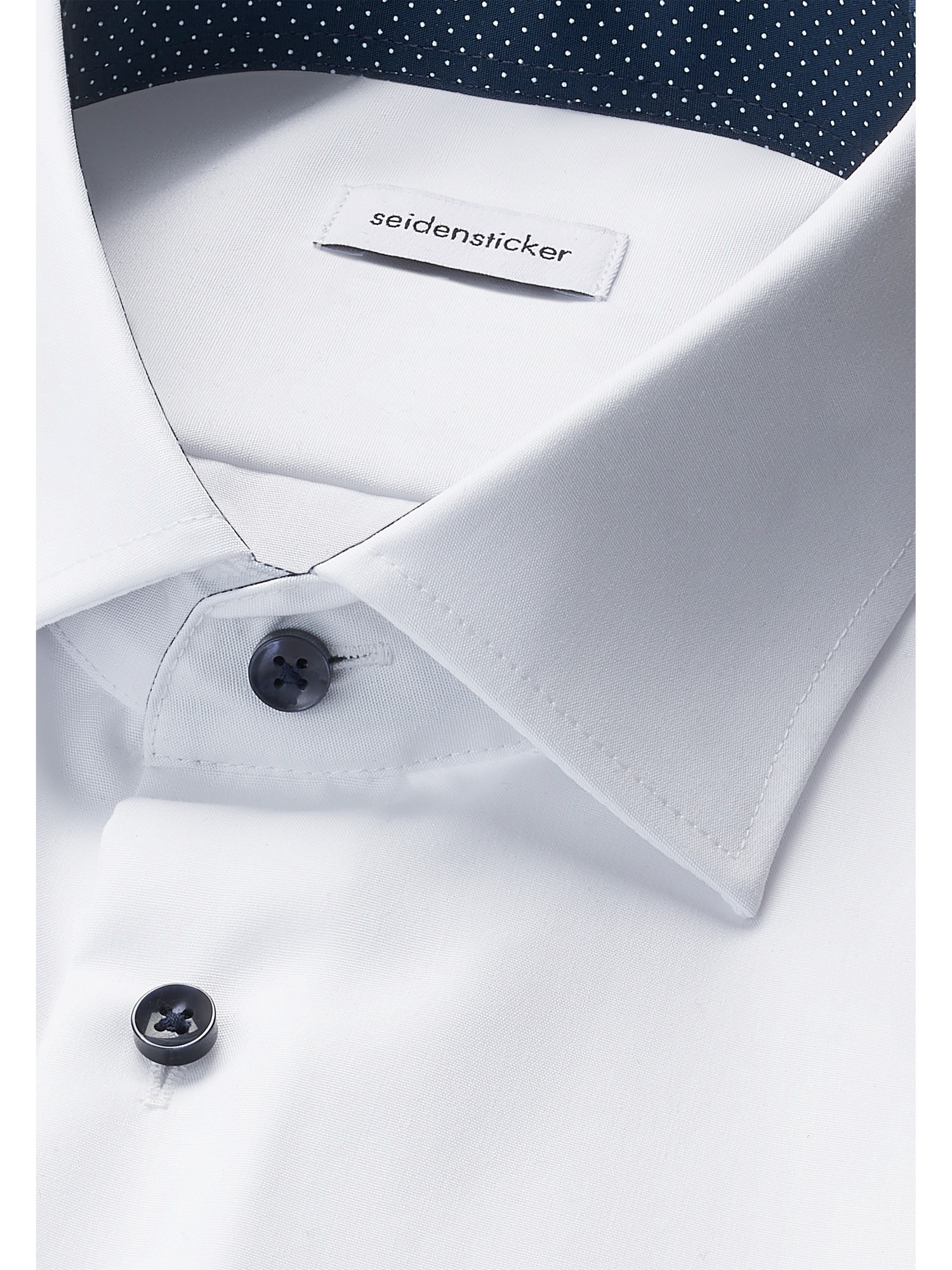 seidensticker Businesshemd »Schwarze Rose« Regular 1/1 Kentkragen Uni