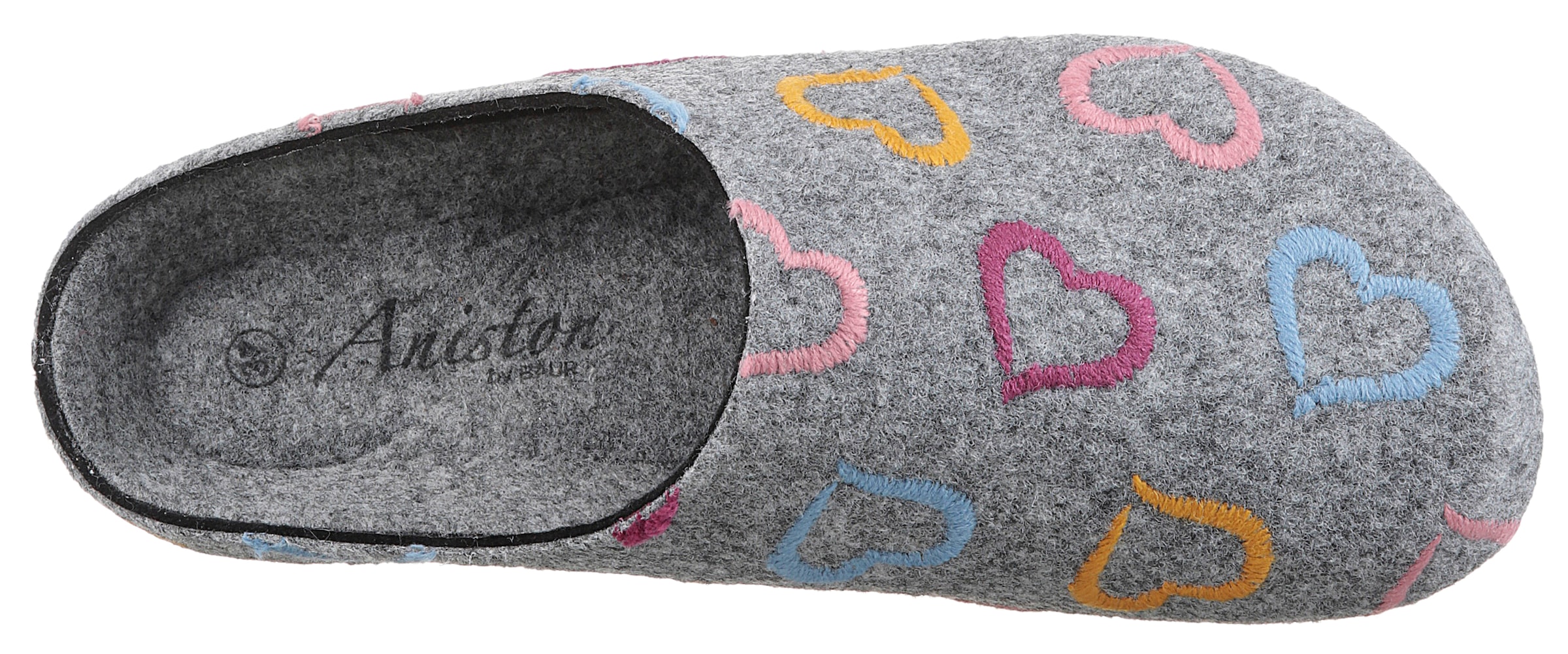 Aniston SHOES Clog, Homeslipper, Hausschuh in Bequemweite G (= weit)