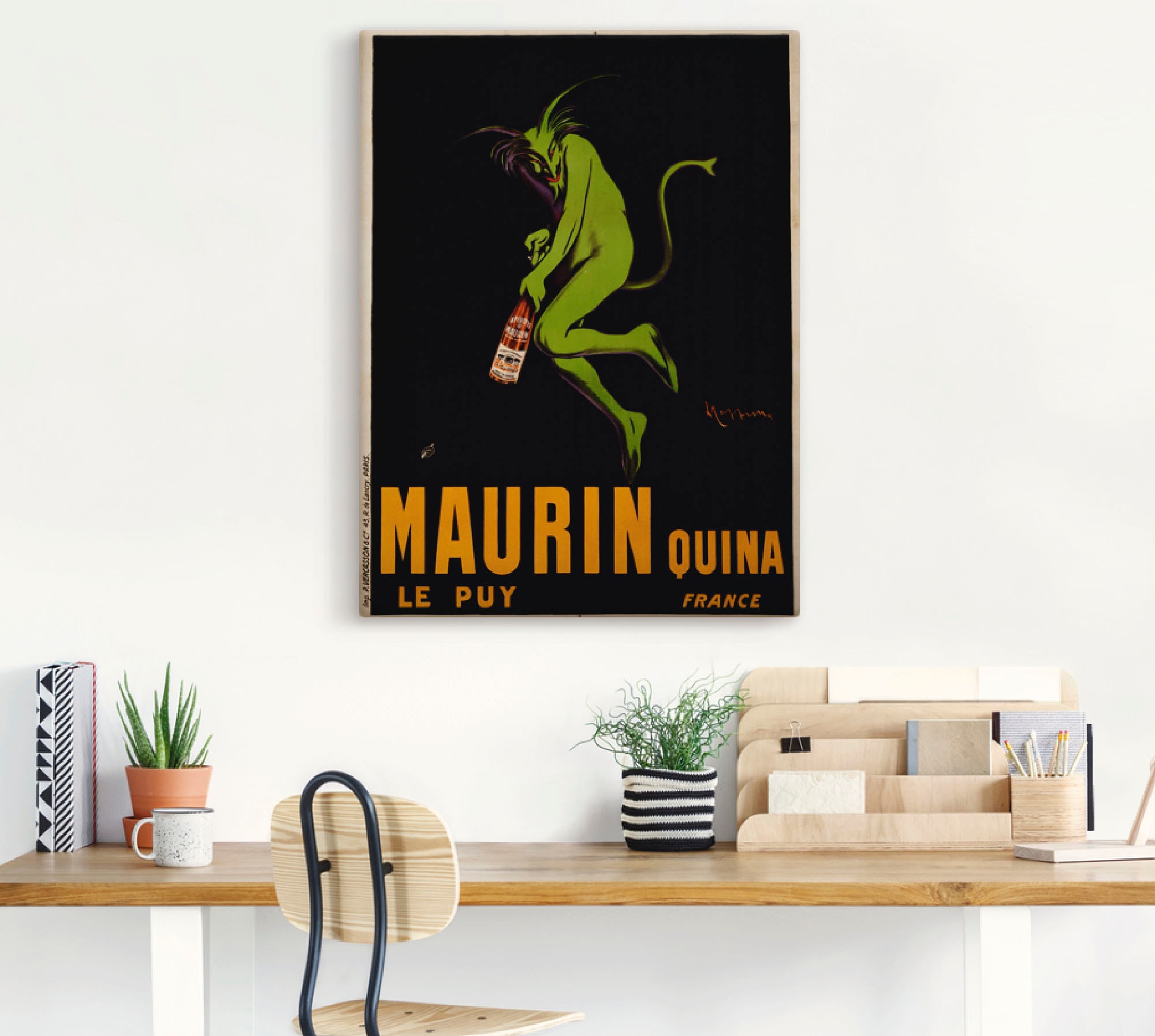 Artland Wandbild »Maurin Quina. Um 1922«, Schilder, (1 St.), als Leinwandbild, Poster, Wandaufkleber in verschied. Größen