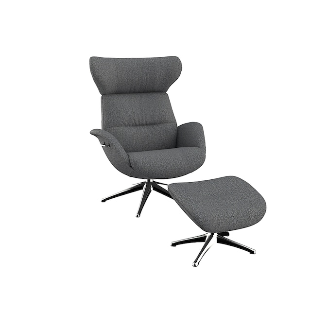 FLEXLUX Relaxsessel »Relaxchairs More«, Premium Komfort, Rücken- &  Kopfteilverstellung, drehbar, Fuß Alu im OTTO Online Shop
