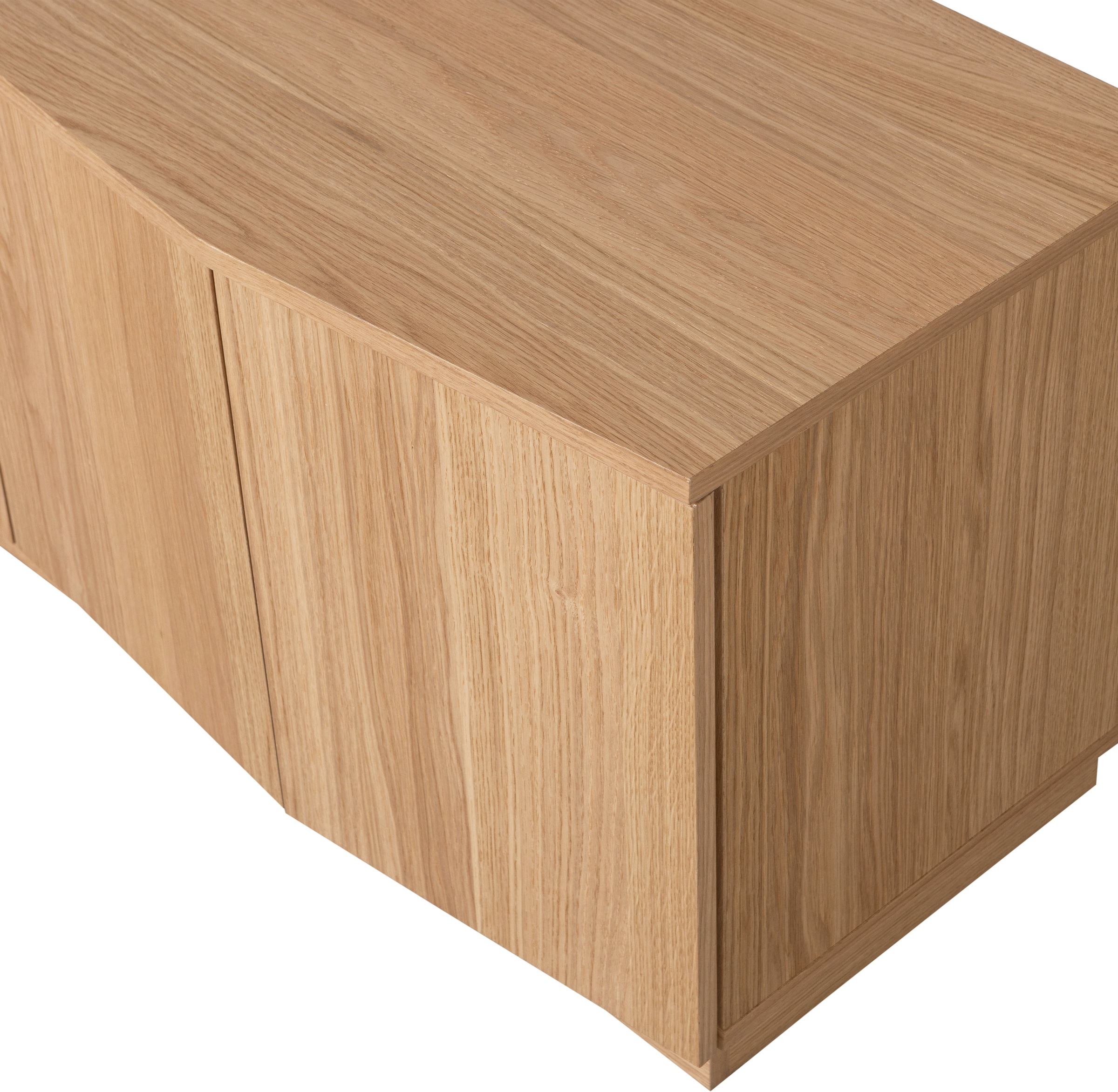 WOOOD Lowboard »WOOOD ZUMA TV-MÖBEL« Zuma TV-Kommode Eiche bietet Stil, Stauraum und einzigartiges Design