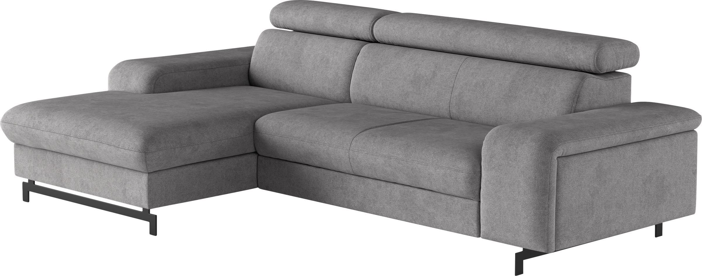 COTTA Ecksofa »Emma L-Form«, mit Kopfteilverstellung, wahlweise mit Bettfunktion & Bettkasten