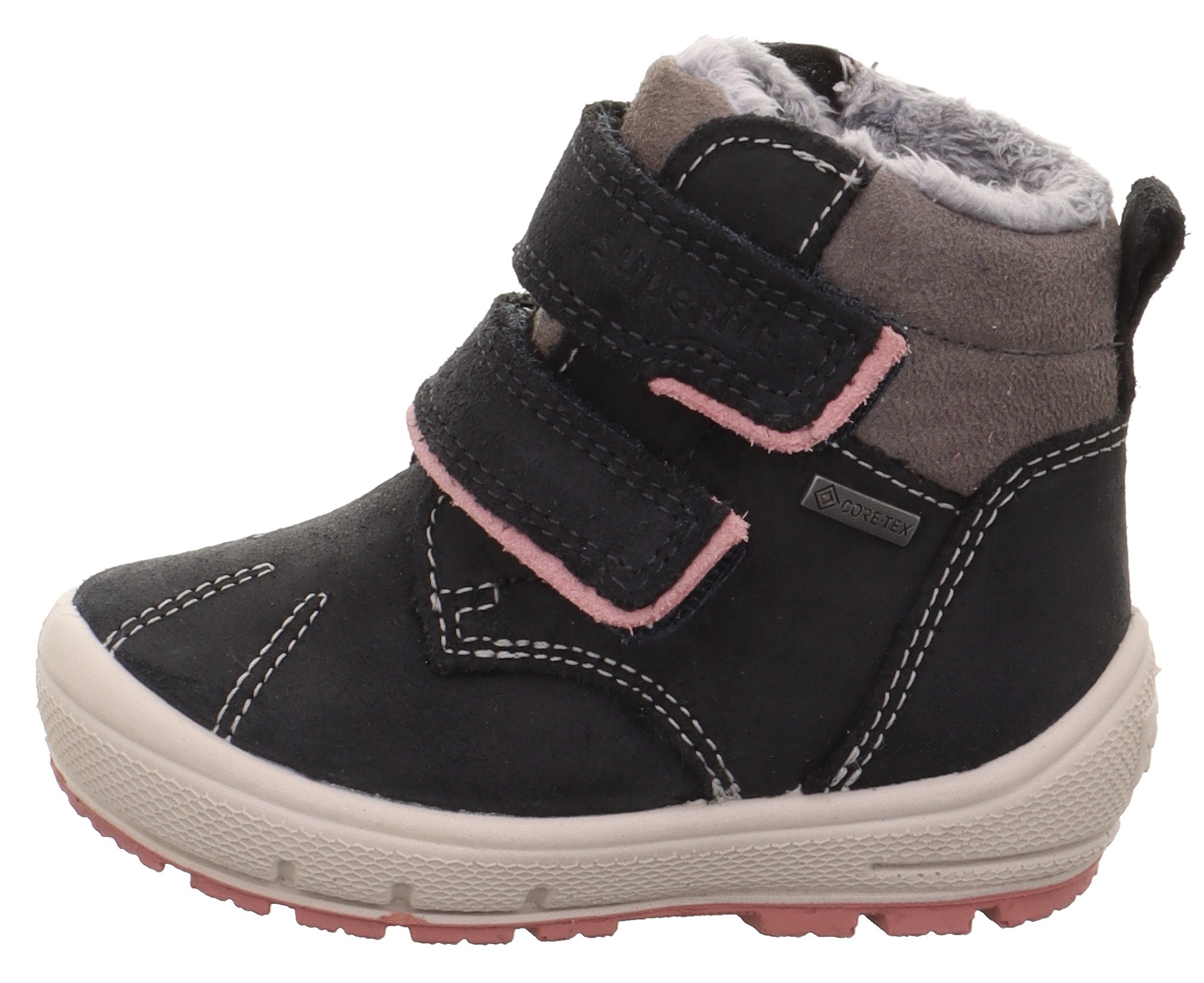 Superfit Klettstiefel »GROOVY 2.0 WMS: mittel«, Snowboots, Winterstiefel, Babystiefel mit Schurwolle