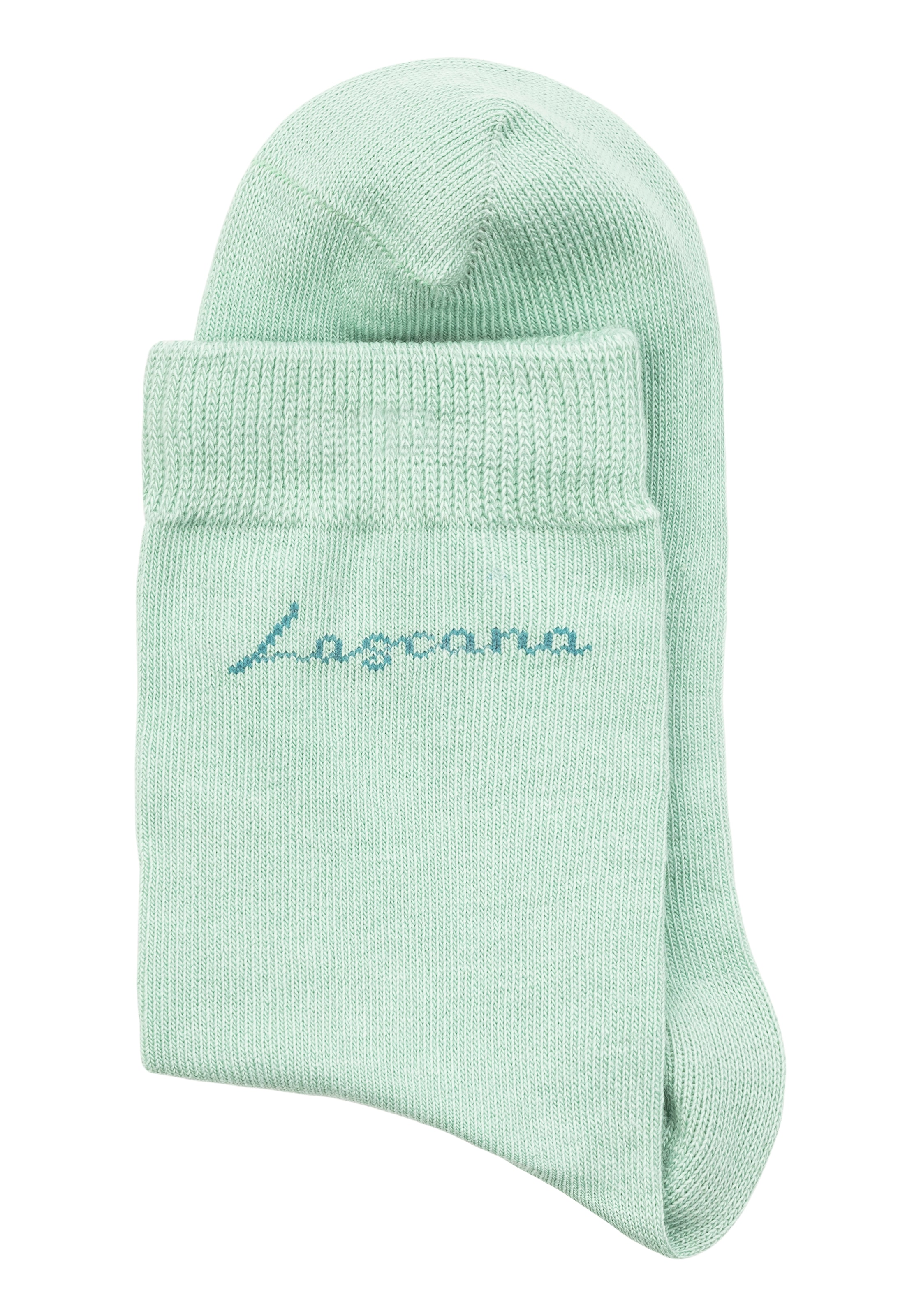 LASCANA Basicsocken »Believe in Yourself«, (Box, 4 Paar), in ansprechender Geschenkbox