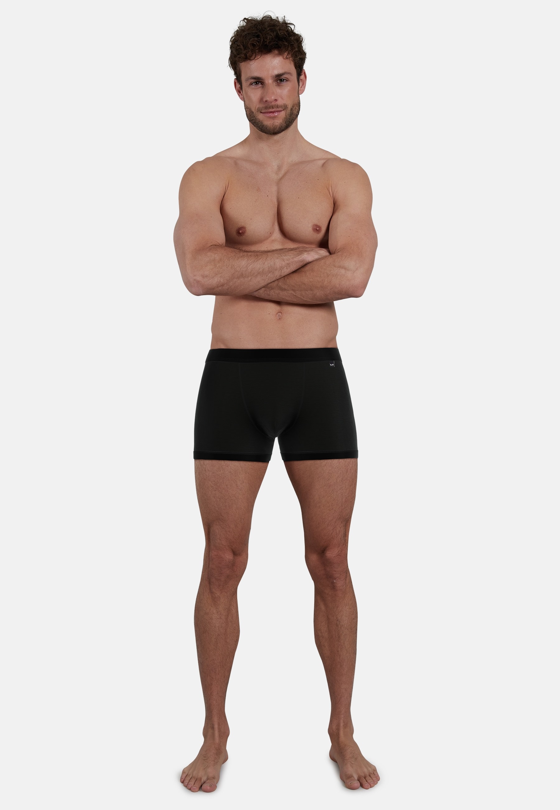 GÖTZBURG Boxershorts »X-lastic«, (2er-Pack), ohne Eingriff, Slim Fit, elastischer Bund