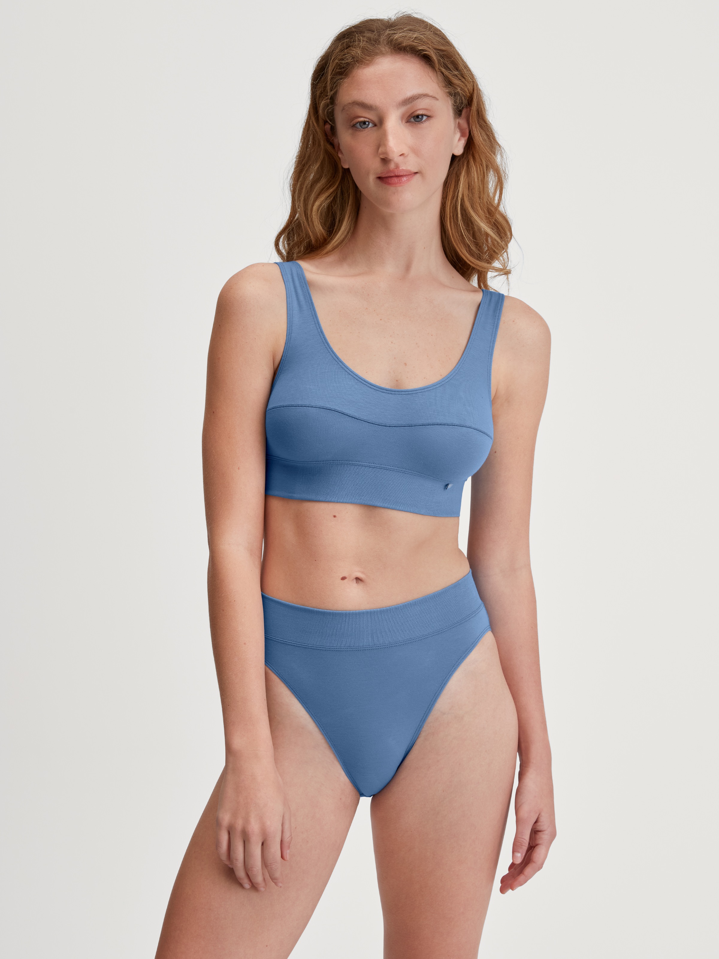 CALIDA High-Waist-Slip »Elastic«, breiter Softbund, elastisch, Single Jersey, atmungsaktiv, weich
