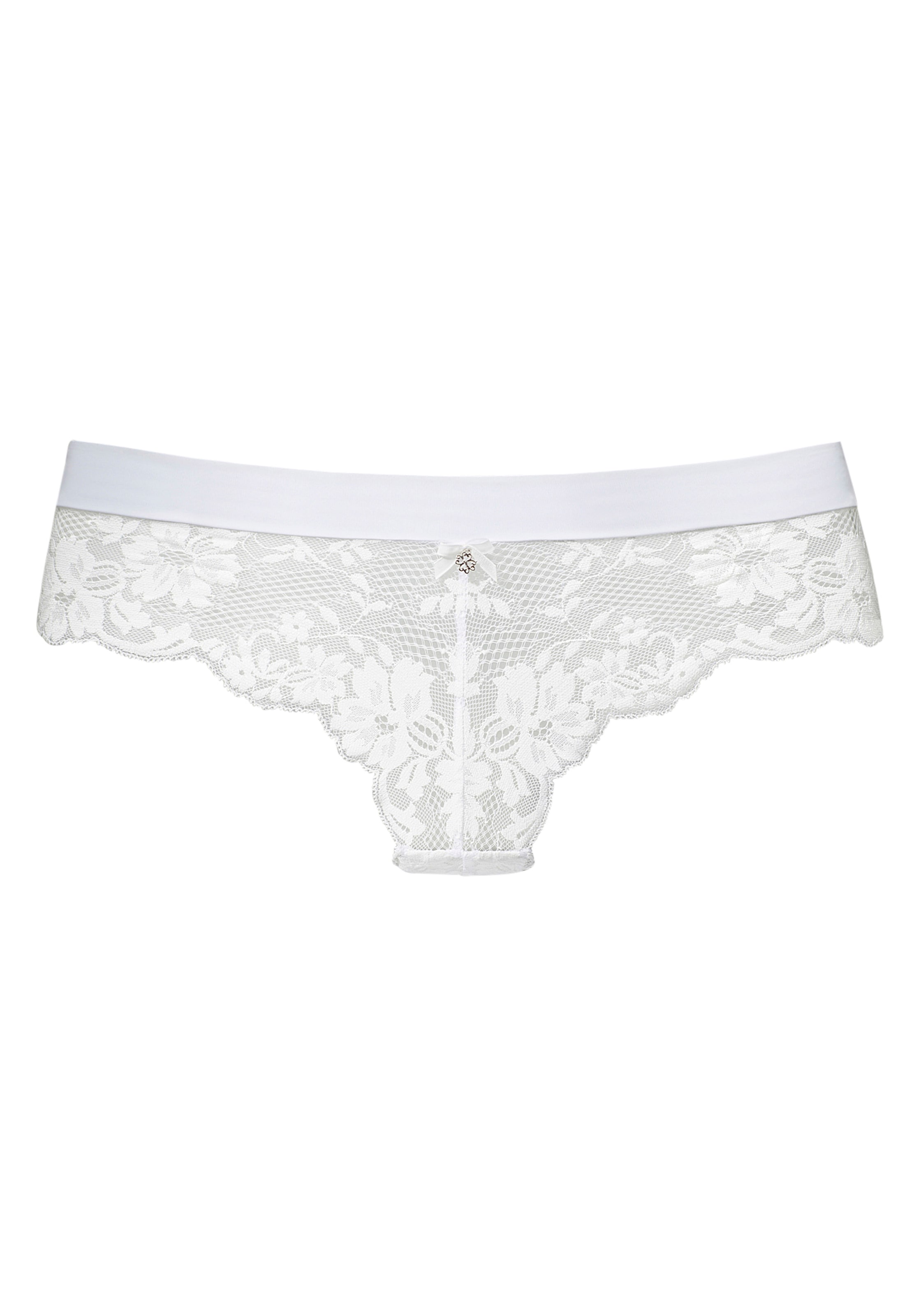 LASCANA String, aus floraler Spitze mit breitem Bund
