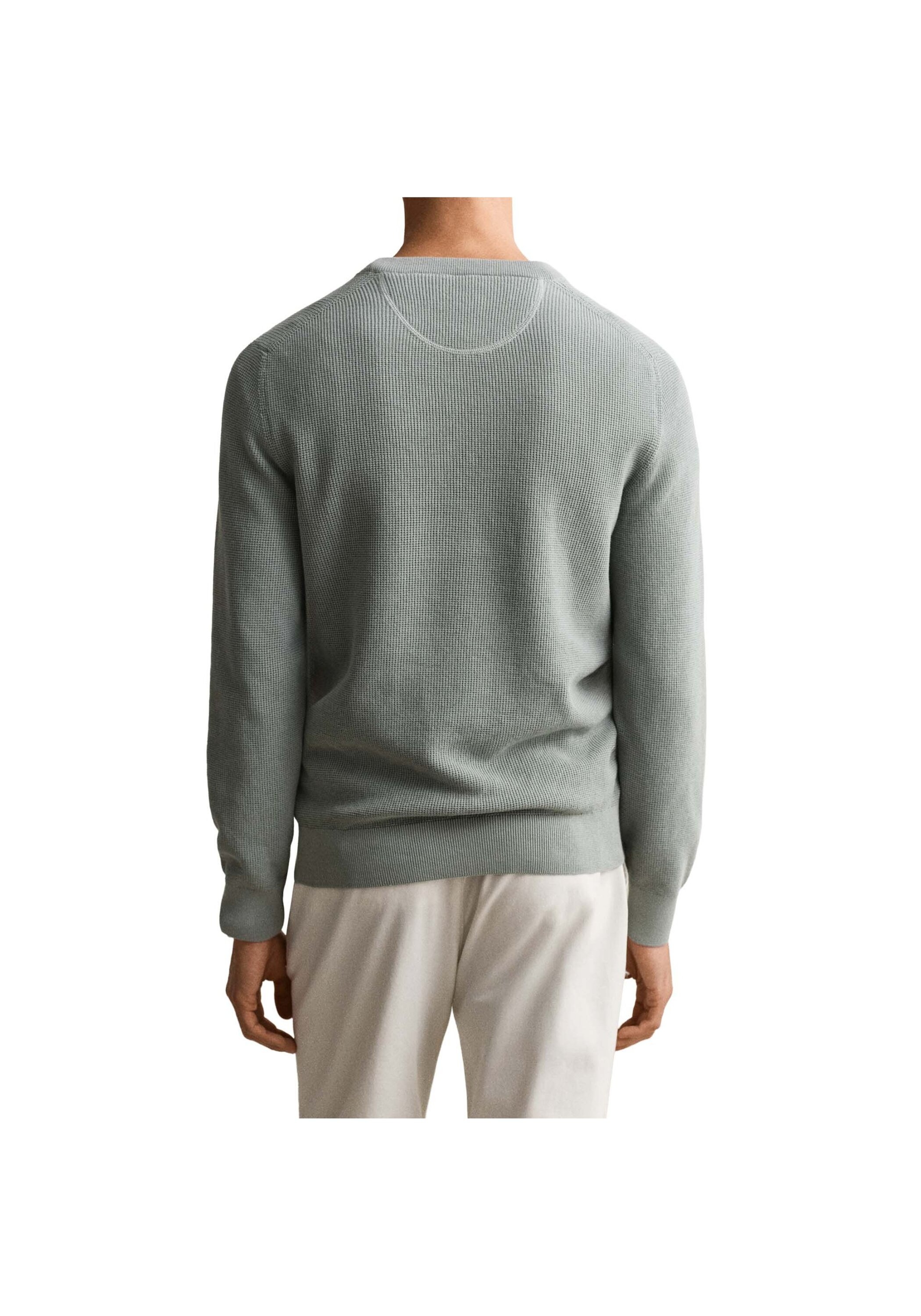 Gant Sweater »Strickpullover MICRO TEXTURED COTTON C-NECK 1er Pack«, 1 tlg.
