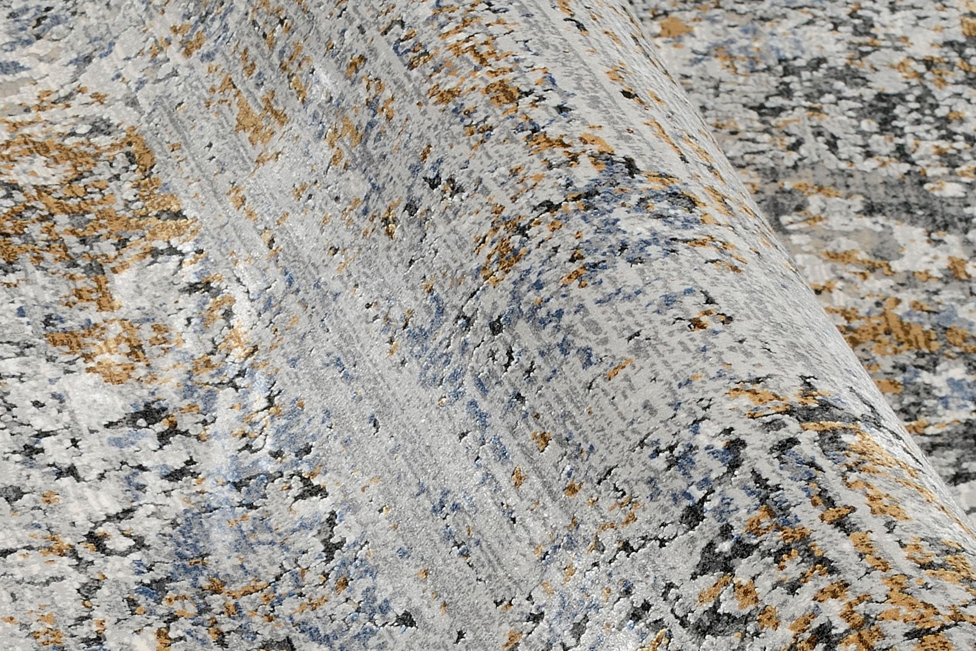 OCI DIE TEPPICHMARKE Teppich »IMPRESSION VERA« rechteckig 8 mm Höhe Vintage, feine Fransen, leichter Glanz durch Viskose, Wohnzimmer