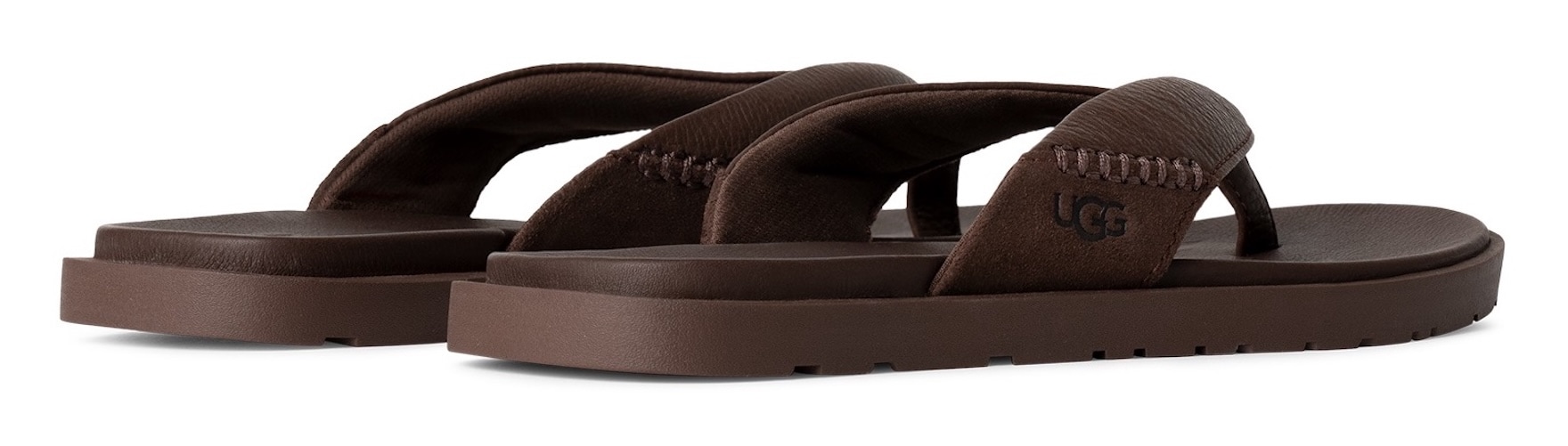 UGG Zehentrenner »Seaside II Flip«, Pool Slides, Sandale, Flats mit weichem Fußbett