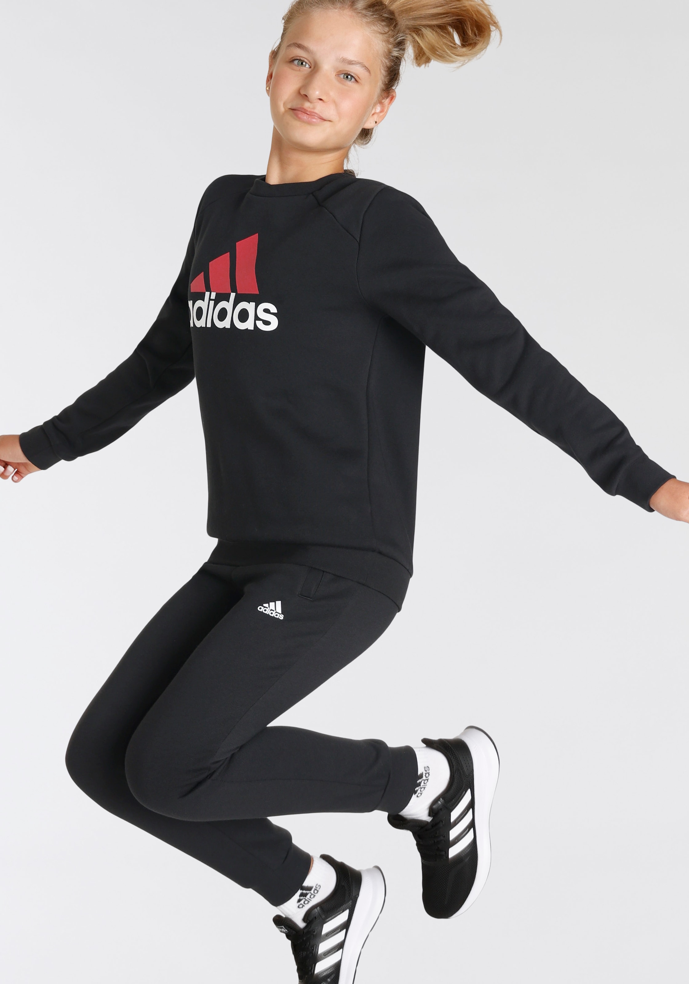 adidas Sportswear Trainingsanzug »ESSENTIALS BIG LOGO KIDS JOGGINGANZUG«, (2  tlg.) im OTTO Online Shop