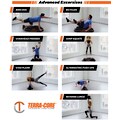Terra Core Balancetrainer »Terra Core Multi Fitnessgerät & Balance-Trainer für Ganzkörper-Training«, (mit Luftpumpe), Universelle Workout Bench, Stepp und Balance Board