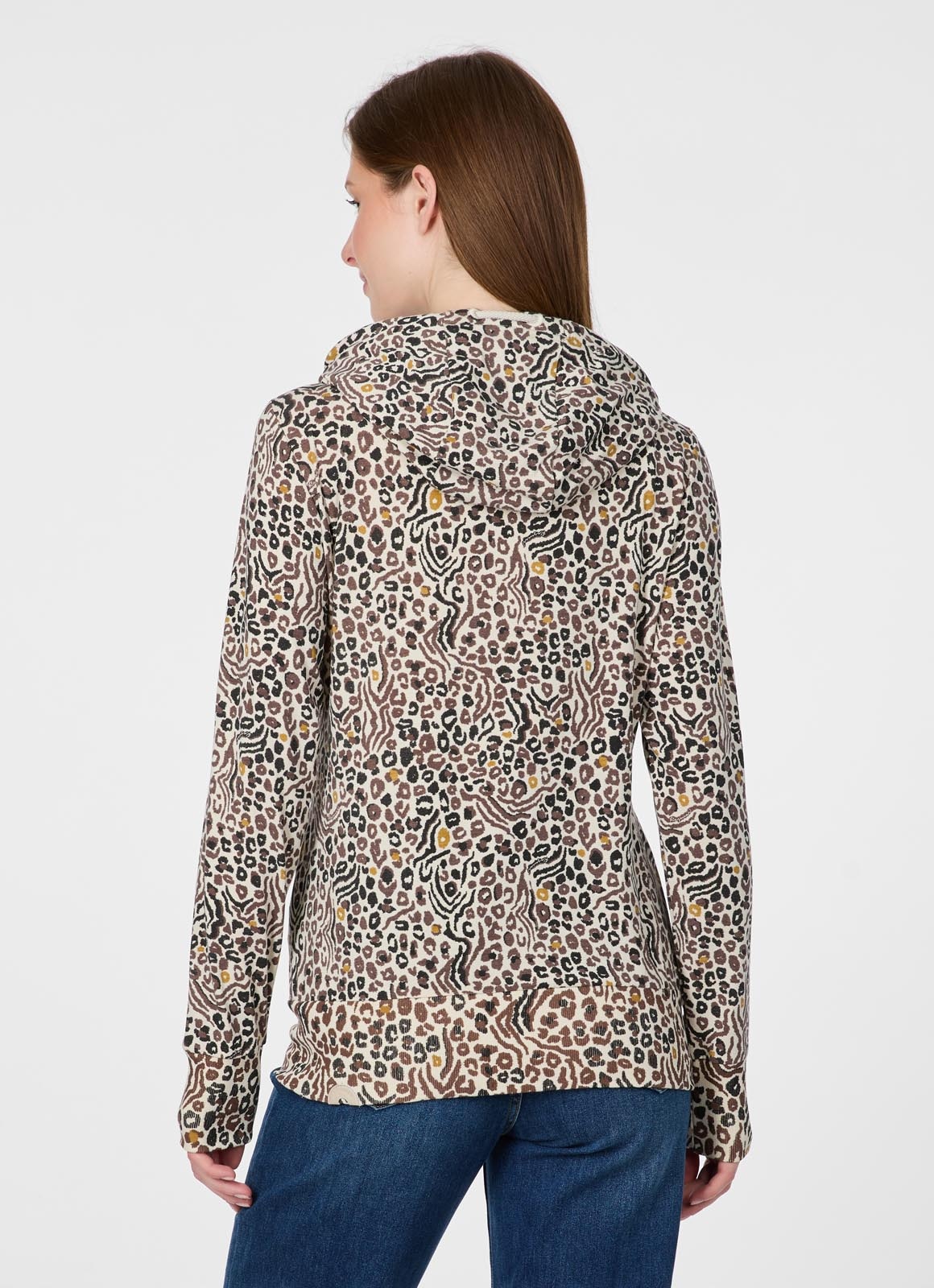 Ragwear Sweatjacke »PAYA PRINT« Bestseller aus dünner Viskosemischung und Allover-Print